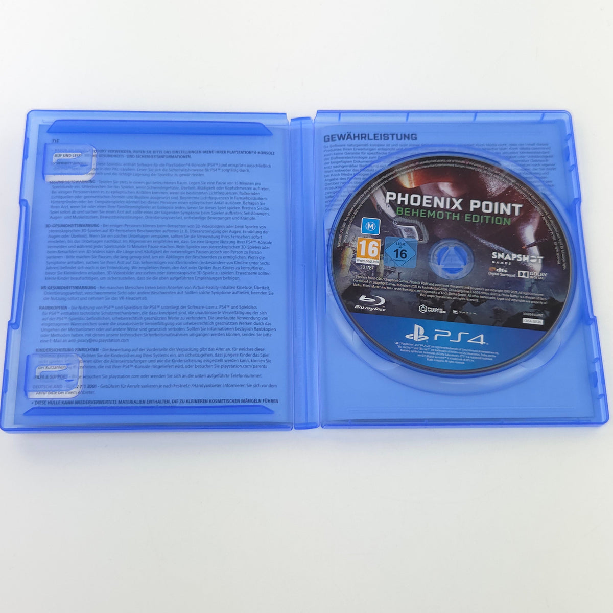 Sony Playstation 4: Phoenix Point Behemoth Edition - PS4 OVP (PAL DE)