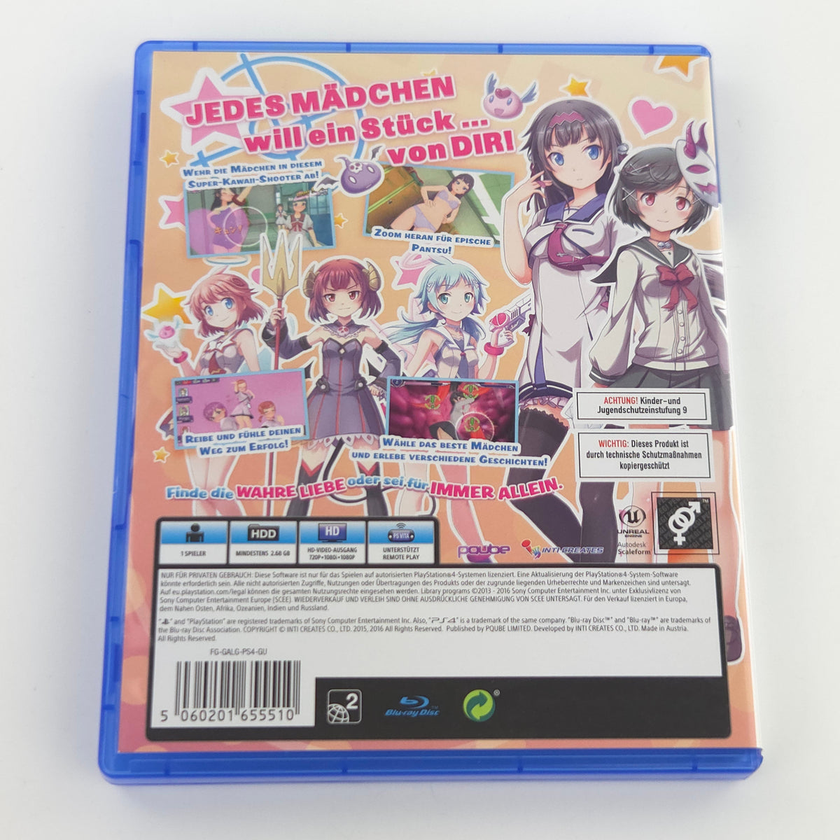 Sony Playstation 4 Spiel: Gal Gun Double Peace - PS4 OVP (PAL DE)