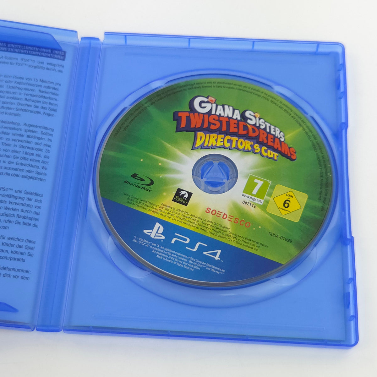Sony Playstation 4 Spiel: Giana Sisters Twisted Dreams - PS4 OVP (PAL DE)