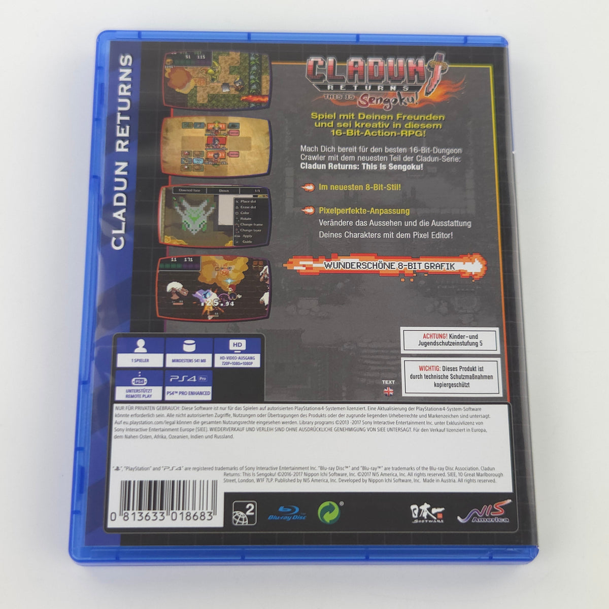 Sony Playstation 4 Spiel: Gladun Returns This is Sengoku - PS4 OVP (PAL DE)
