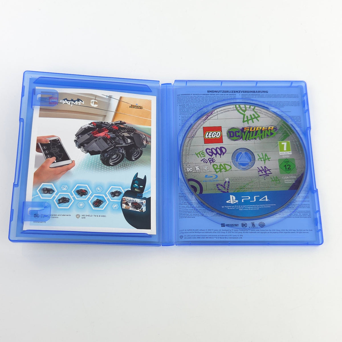 Sony Playstation 4 Spiel: LEGO DC Super Villains - PS4 CD-ROM OVP (PAL DE)