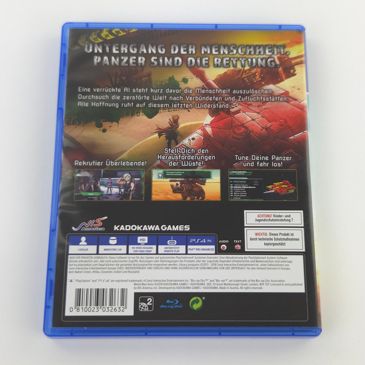 Sony Playstation 4 Spiel: Metal Max Xeno - PS4 OVP (PAL DE)