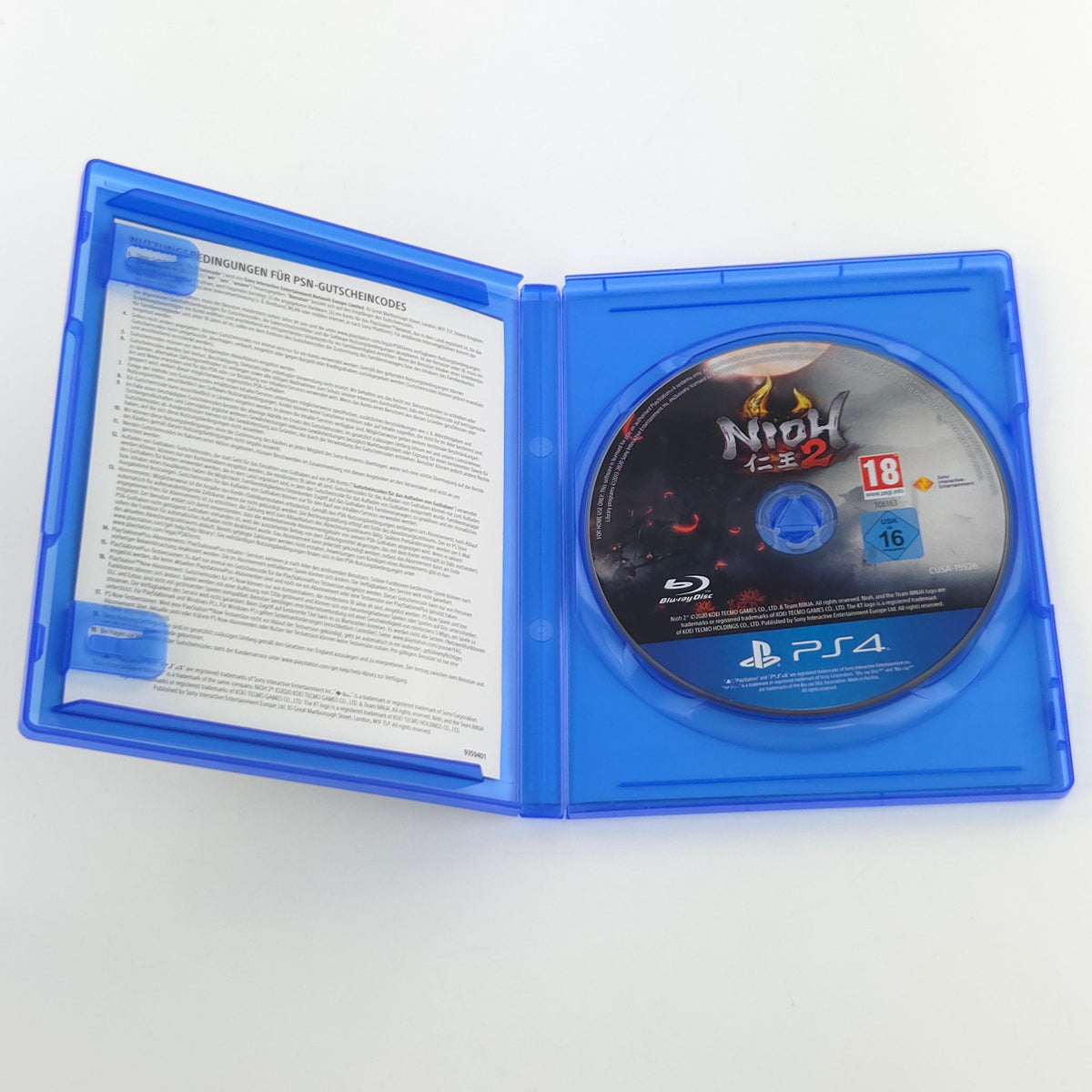 Sony Playstation 4 Spiel: NIOH 2 - PS4 OVP (PAL DE)