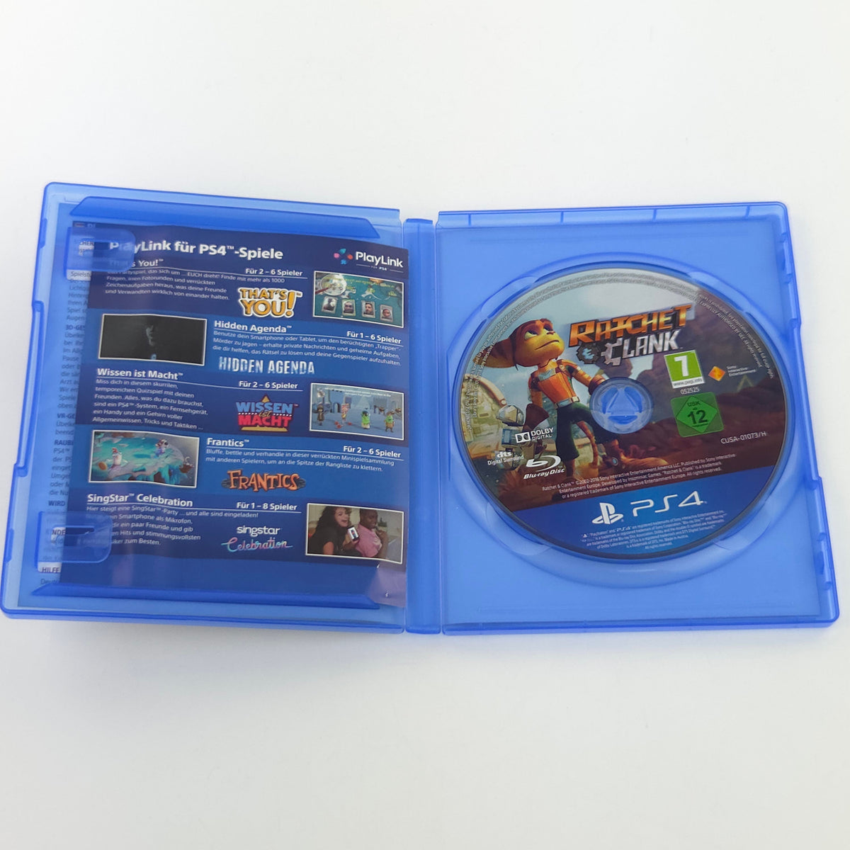 Sony Playstation 4 Spiel: Ratchet & Clank - PS4 OVP (PAL DE)