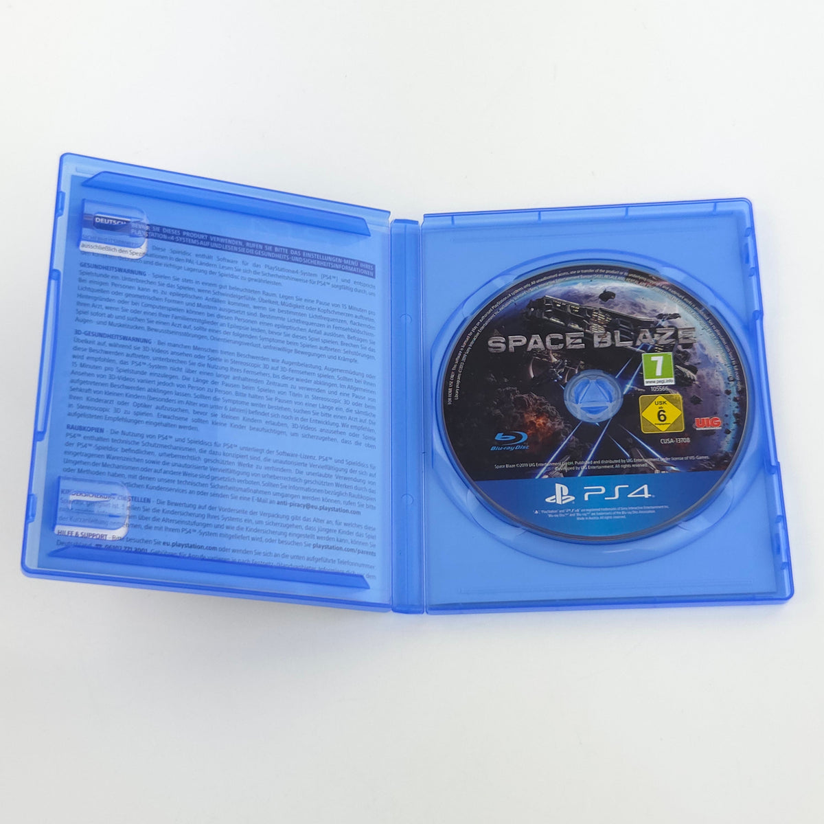 Sony Playstation 4 Spiel: Space Blaze - PS4 OVP Bluray (PAL DE)