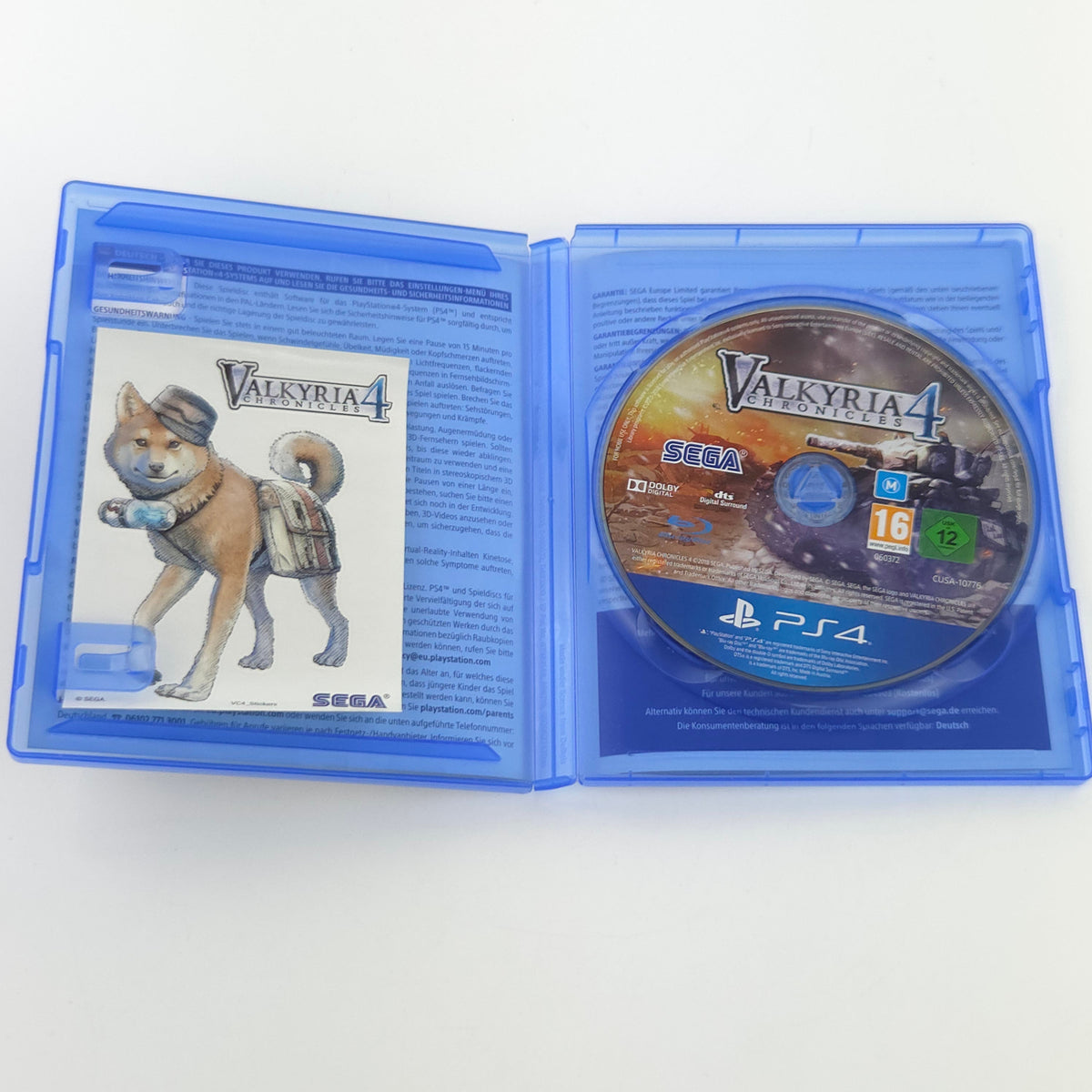 Sony Playstation 4 Spiel: Valkyria Chronicles 4 - PS4 OVP (PAL DE)