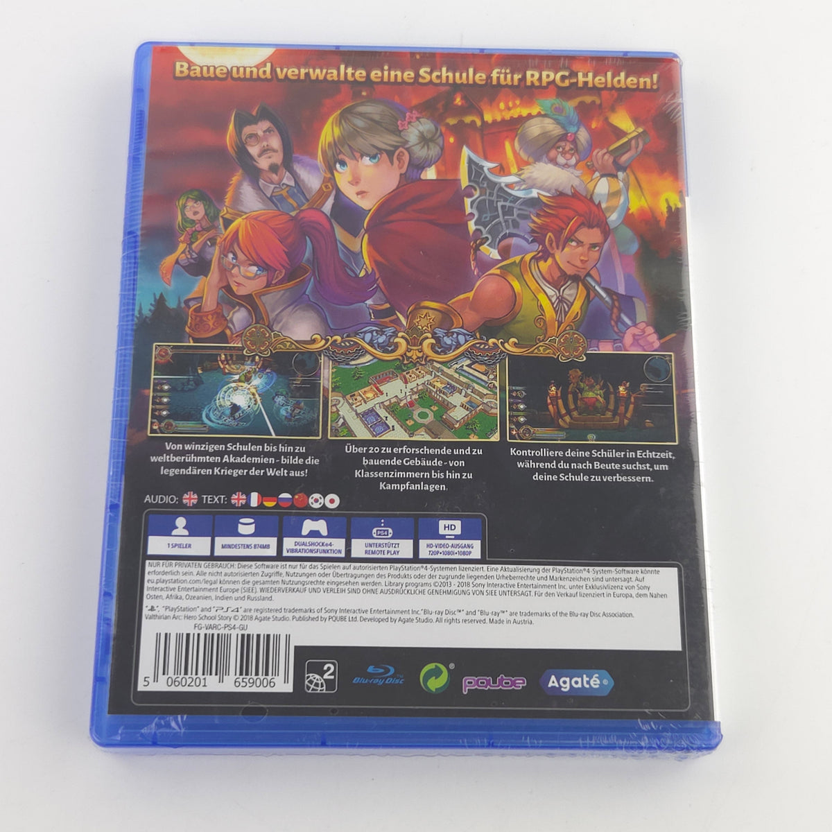 Playstation 4 Spiel Valthirian Arc Neu