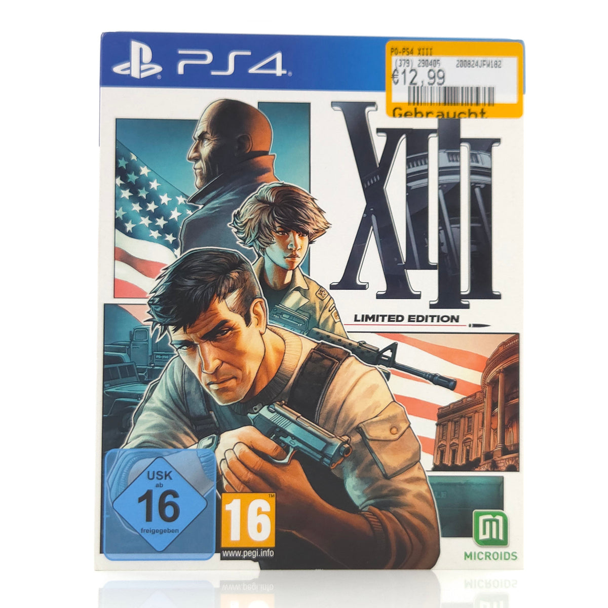 Sony Playstation 4 Spiel: XIII Limited Edition - PS4 OVP (PAL DE)