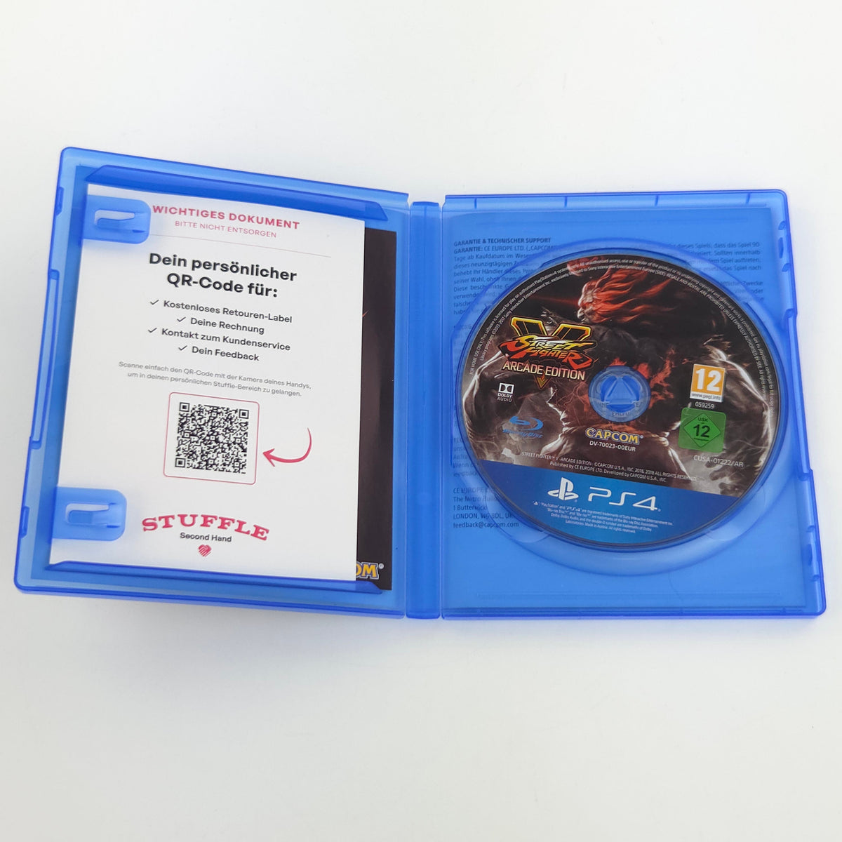 Sony Playstation 4: Street Fighter V Arcade Edition - PS4 OVP (PAL DE)
