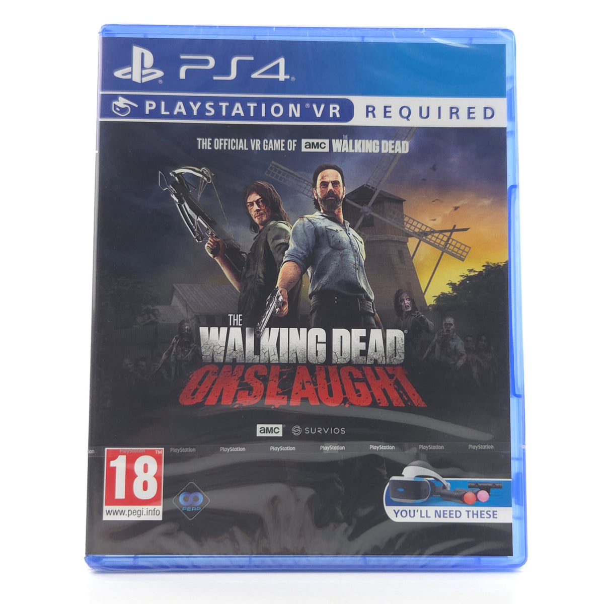PlayStation 4 Spiel The Walking Dead Onslaught Neu