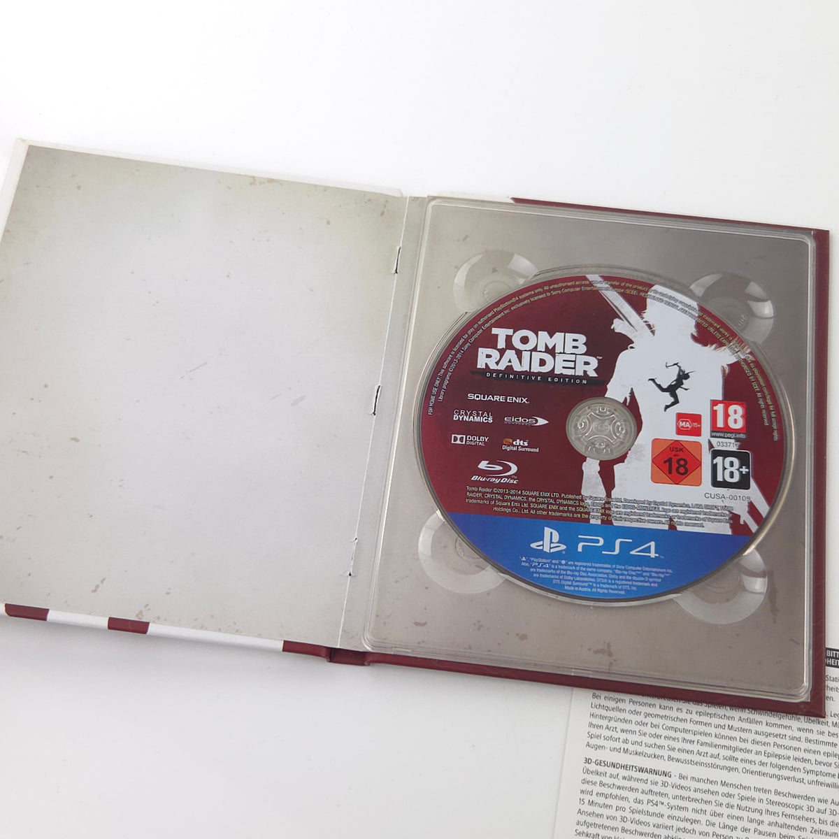 Playstation 4 Spiel Tomb Raider Definitive Edition OVP