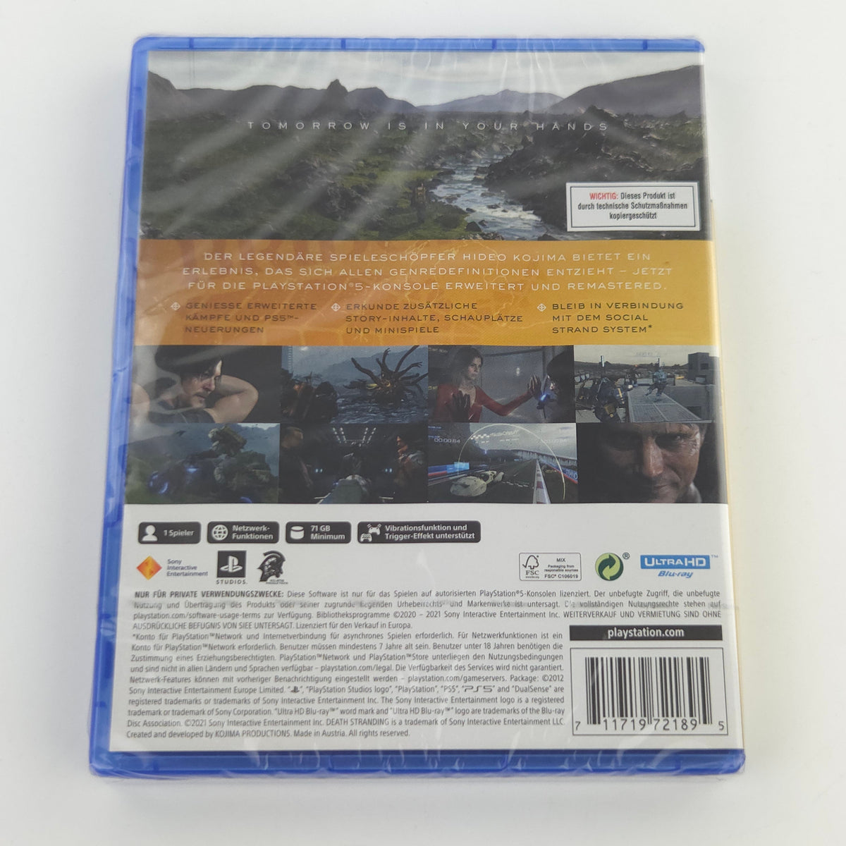 PlayStation 5 Spiel Death Stranding Director Cut OVP