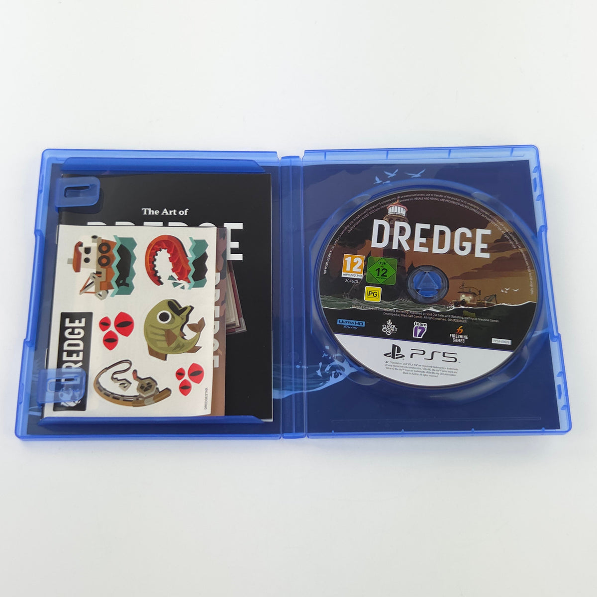 Sony Playstation 5 Spiel: Dredge Deluxe Edition - PS5 OVP Bluray CD (PAL DE)