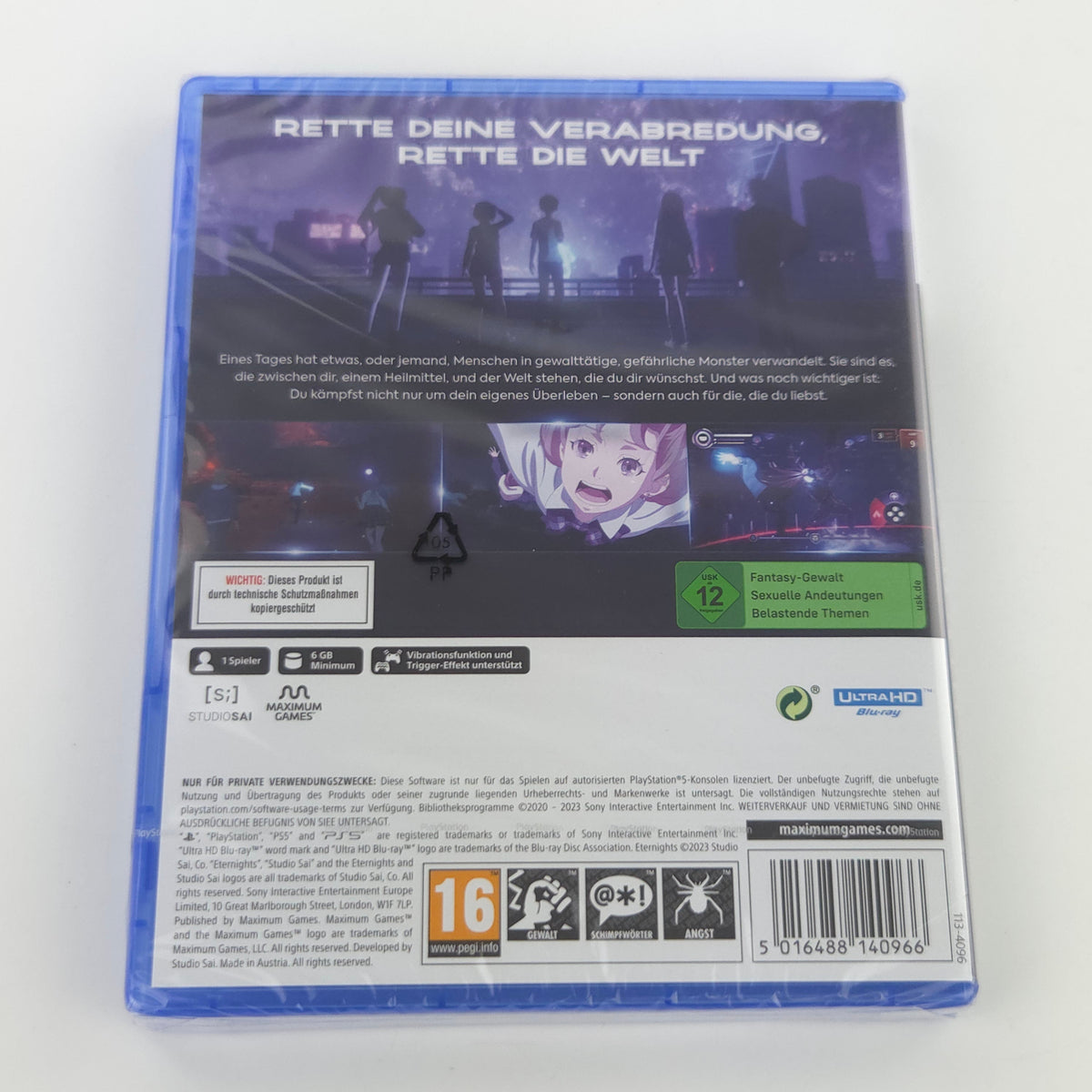 PlayStation 5 Spiel Eternights Neu OVP