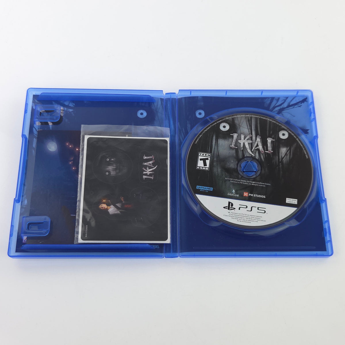 Sony Playstation 5 Spiel: IKAI - PS5 OVP Bluray CD (NTSC-U/C USA)