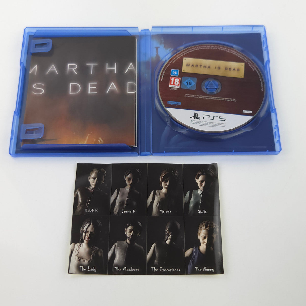 Sony Playstation 5 Spiel: Martha is dead - PS5 OVP Bluray CD (PAL DE USK16)