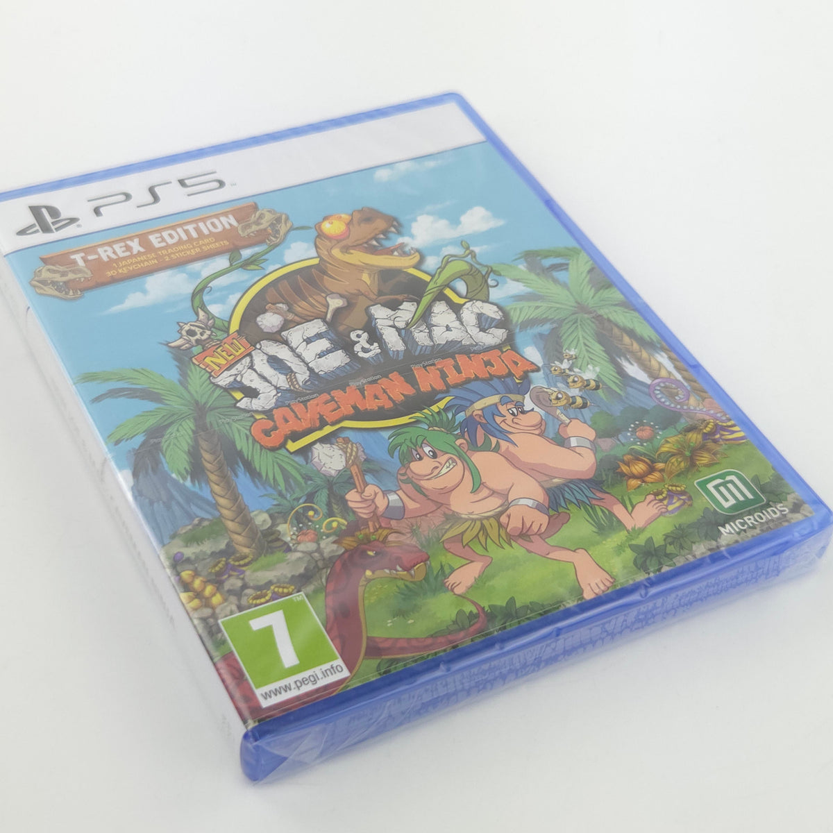 PlayStation 5 Spiel Joe Mac Caveman Ninja OVP NEU