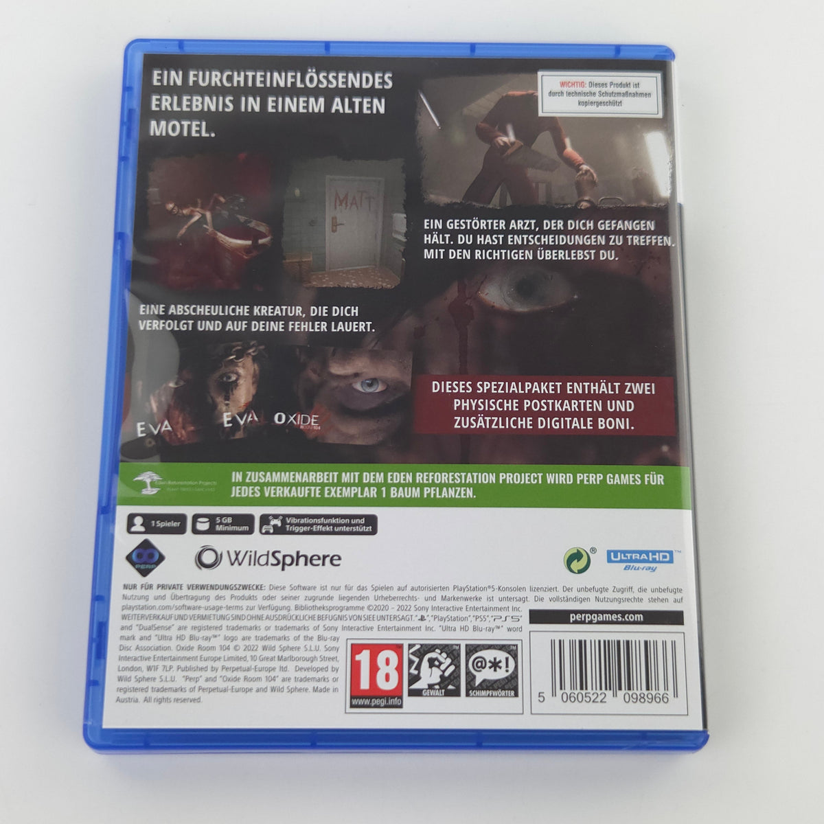 Sony Playstation 5 Spiel: OXIDE Room 104 - PS5 OVP Bluray CD (PAL DE)