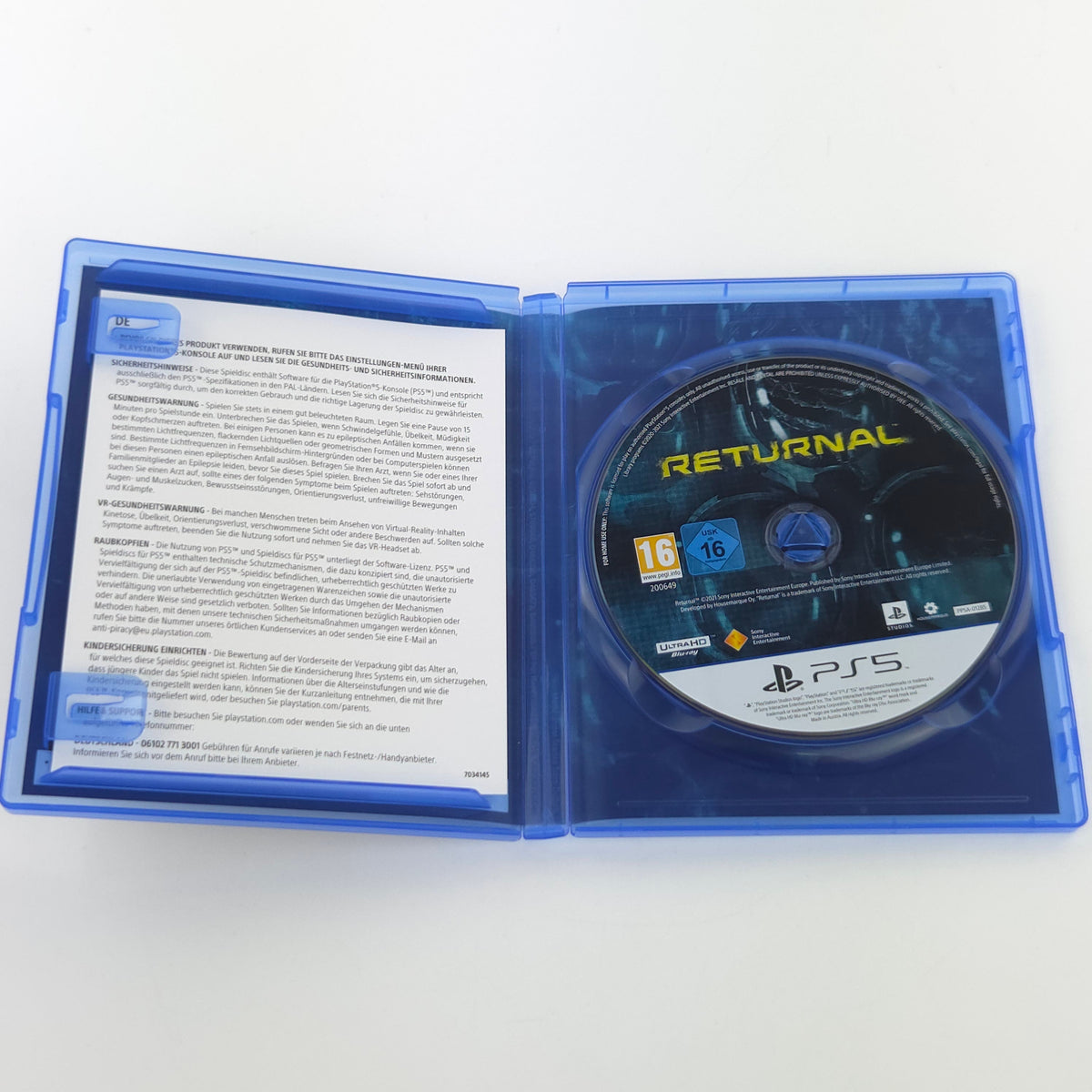Sony Playstation 5 Spiel: Returnal - PS5 OVP Bluray CD (PAL DE)