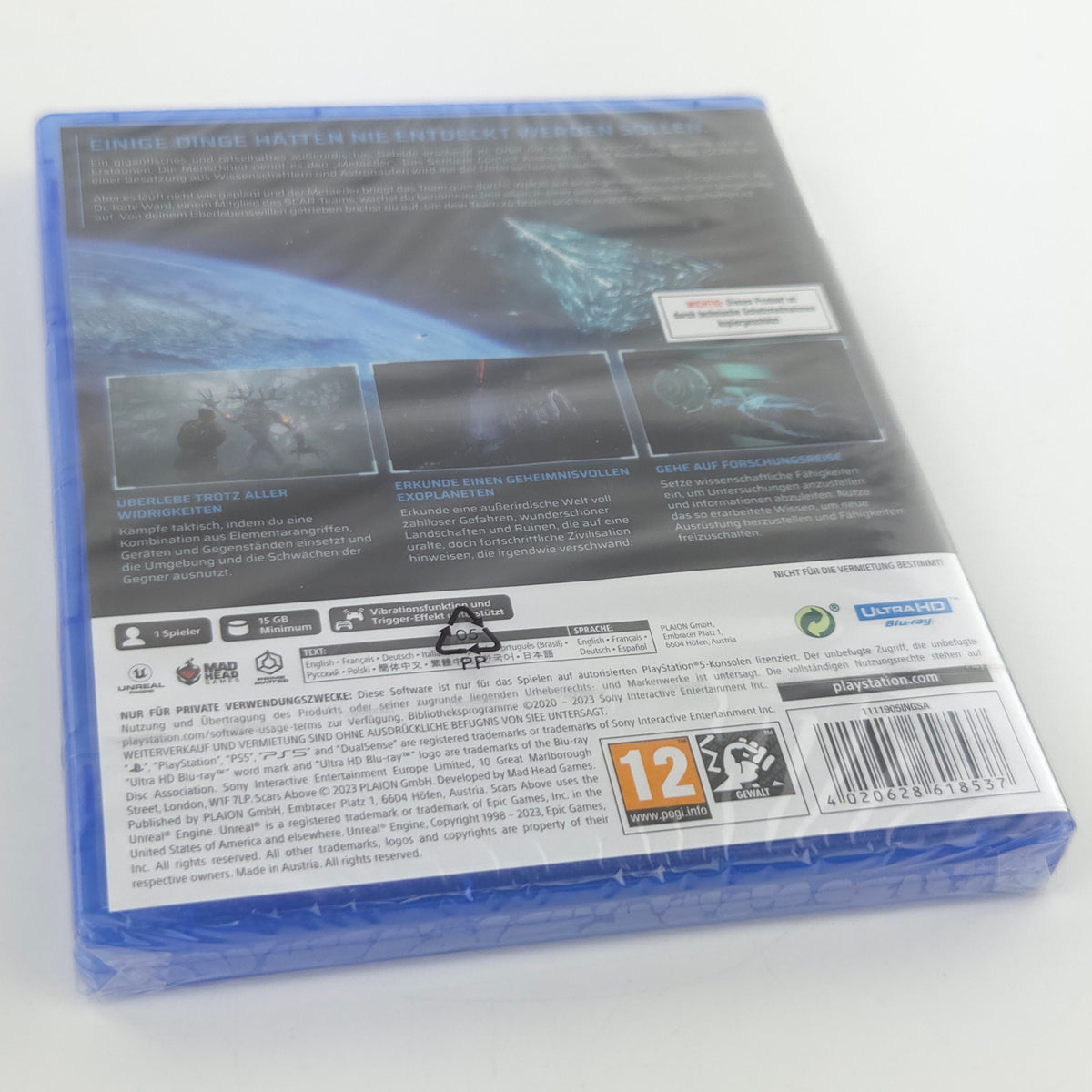 Playstation 5 Spiel Scars Above OVP Neu