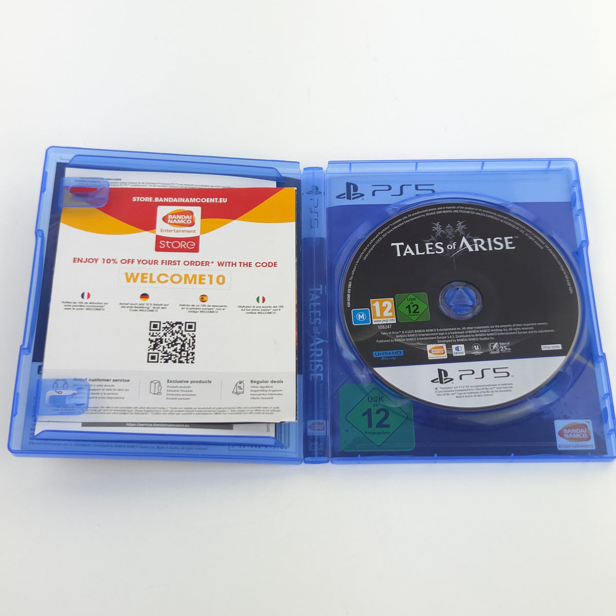 Sony Playstation 5 Spiel: Tales of Arise - PS5 OVP Bluray CD (PAL DE)