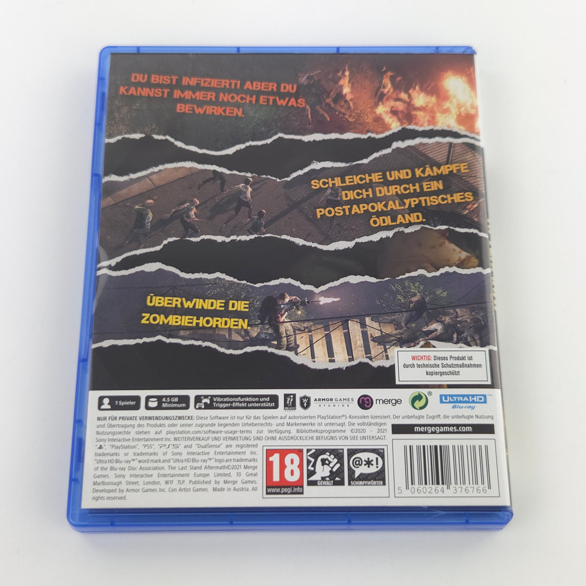 PlayStation 5 Spiel The Last Stand Aftermath OVP