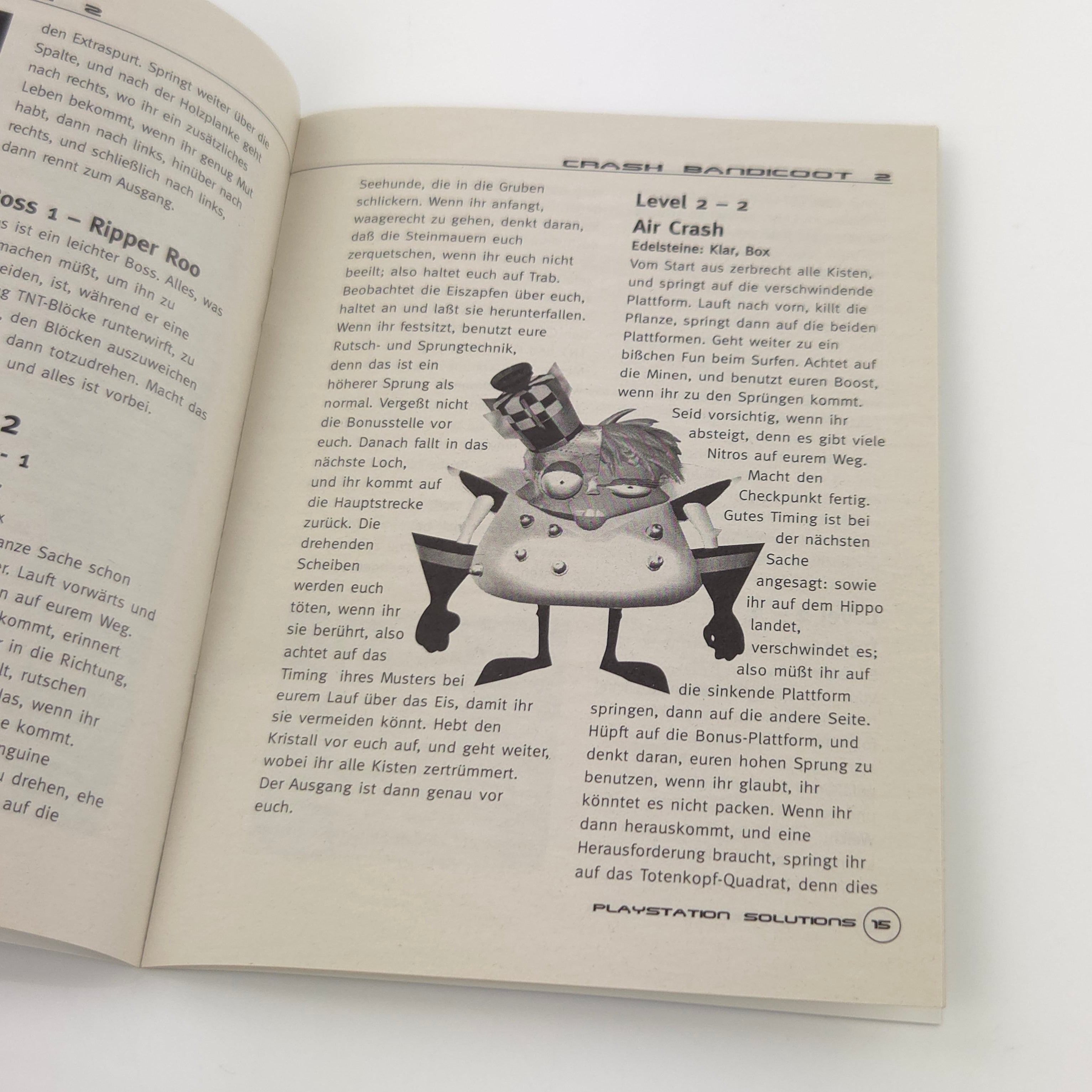 Playstation Spiel – Crash Bandicoot 2 Cortex Strikes Back PS1