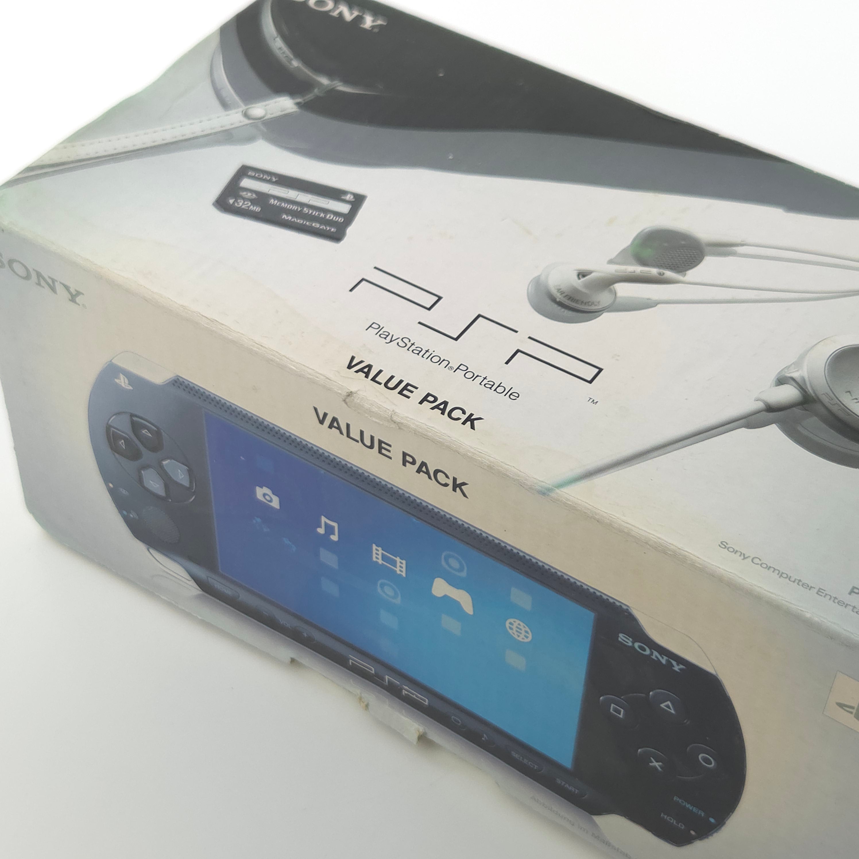 Playstation Portable Konsole Value Pack OVP Ladekabel