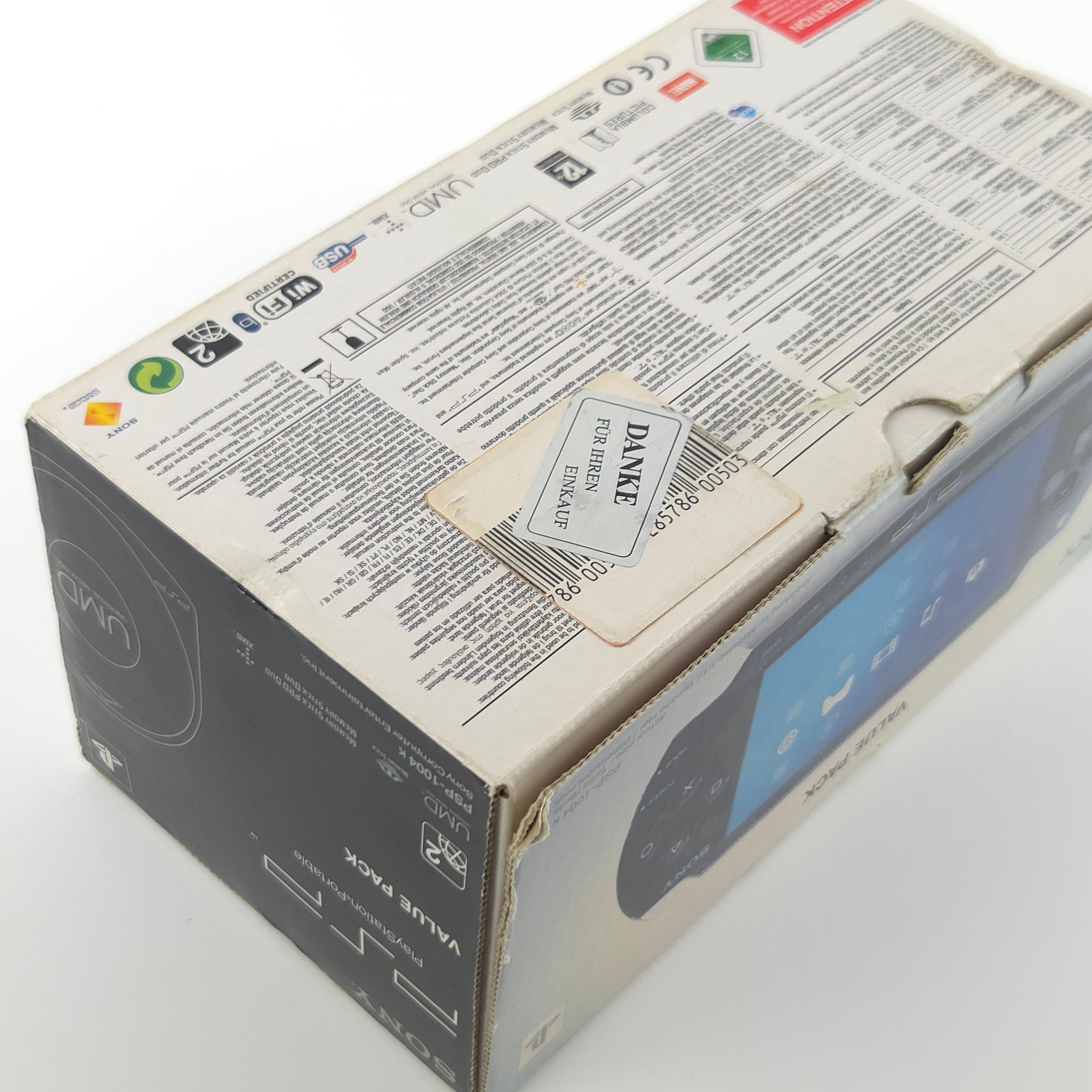 Playstation Portable Konsole Value Pack OVP Ladekabel