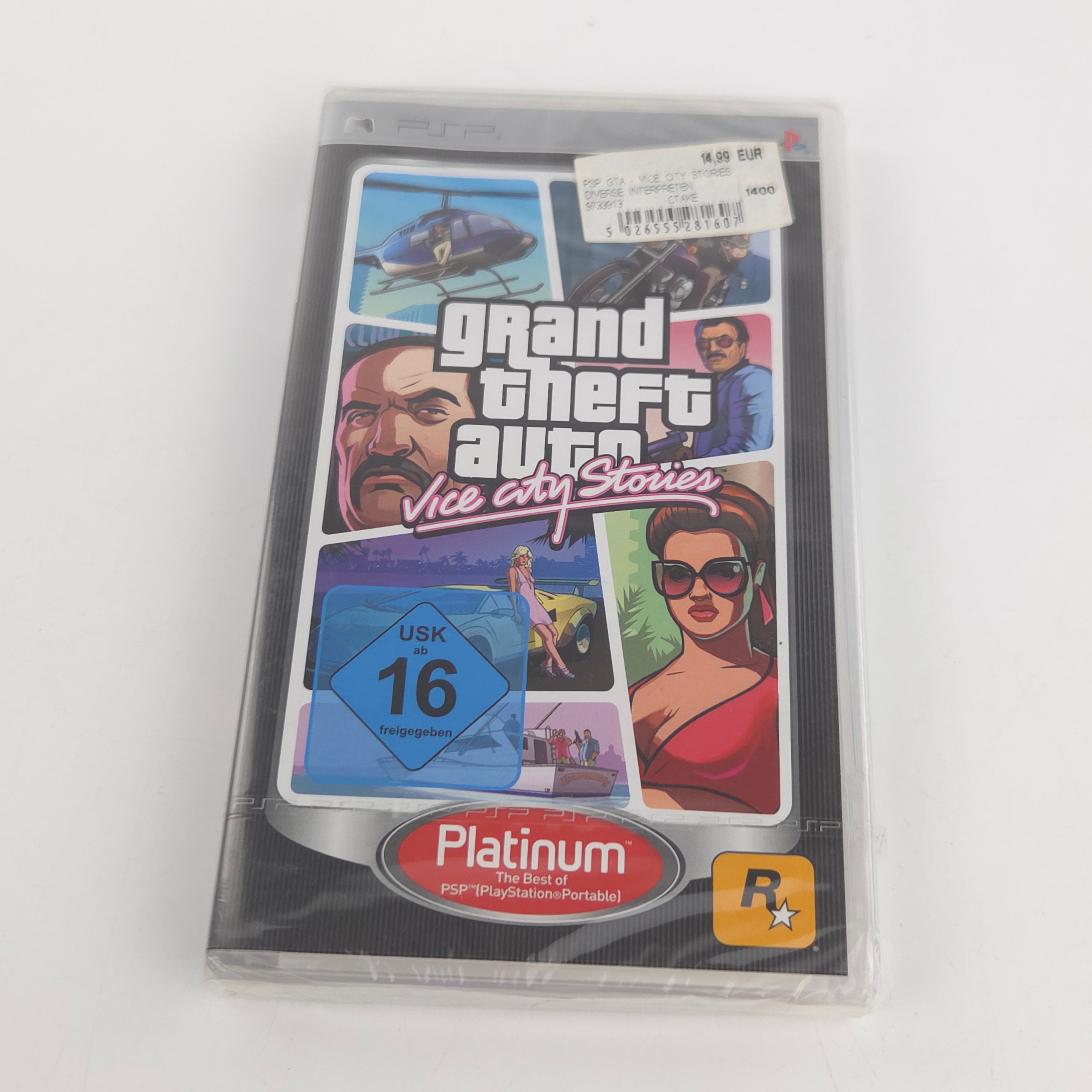Sony PSP Spiel: Grand Theft Auto Vice City Stories - Playstation Portable SEALED
