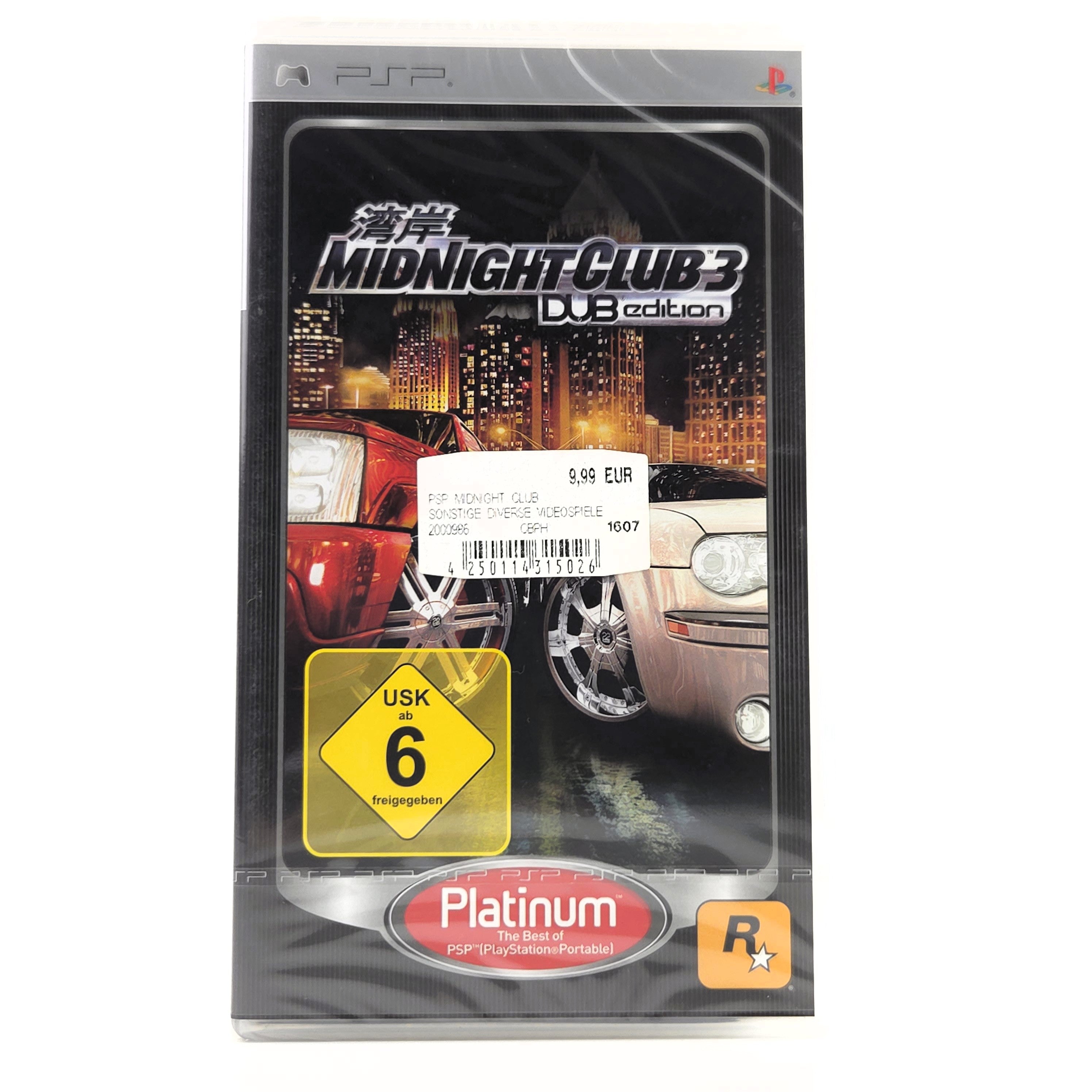 Playstation Portable Spiel Midnight Club 3 DUB Edition Neu
