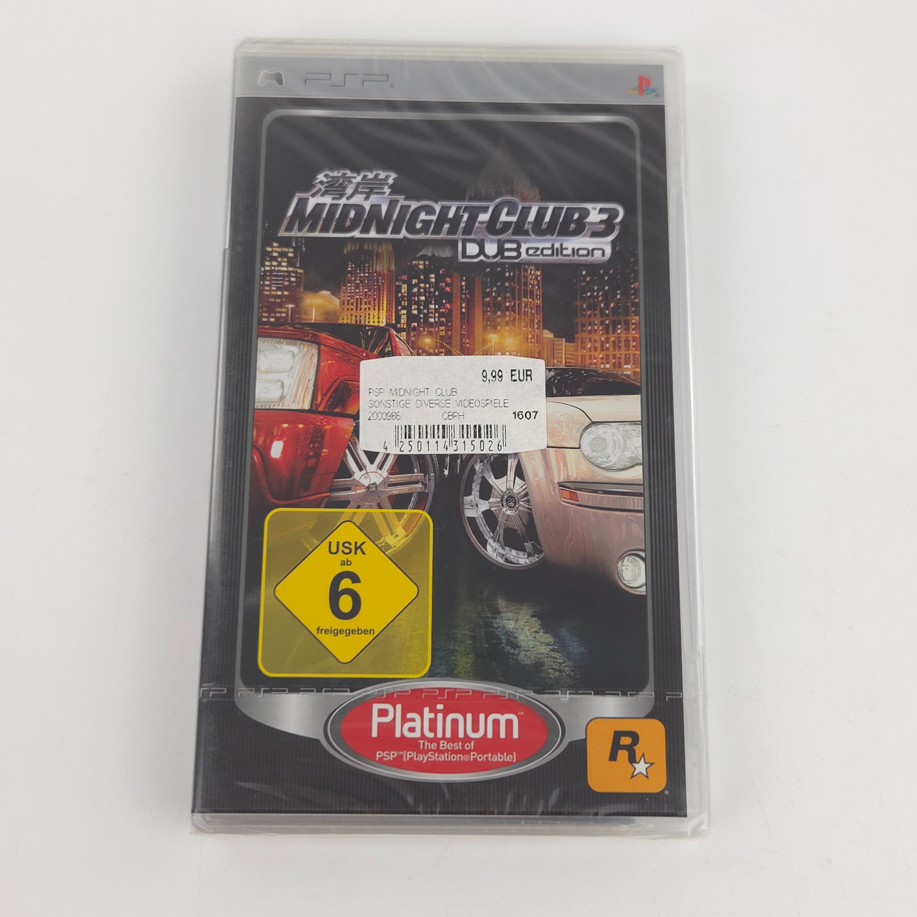 Playstation Portable Spiel Midnight Club 3 DUB Edition Neu