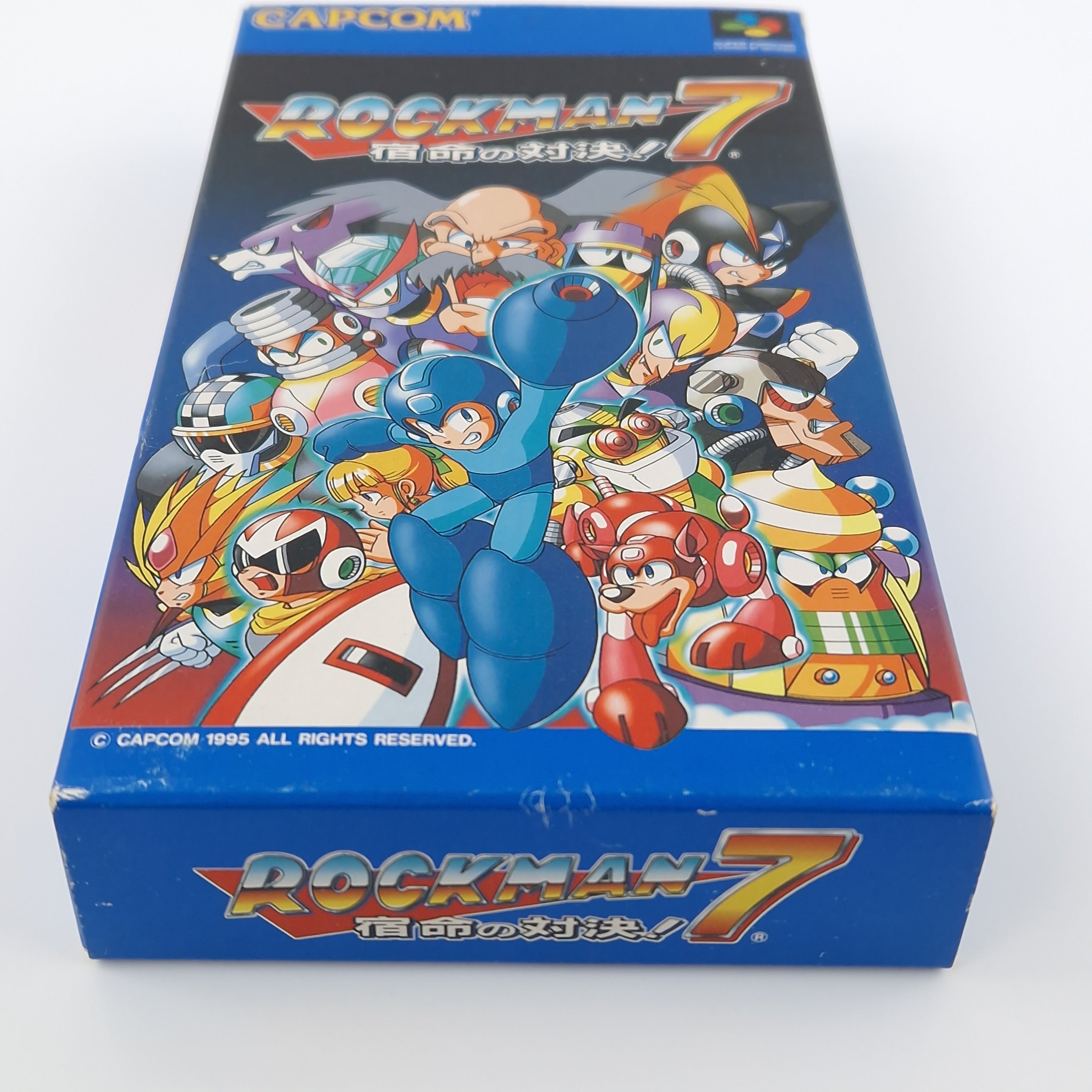 Super Nintendo Spiel – Rockman 7 Mega Man (OVP JAPAN)