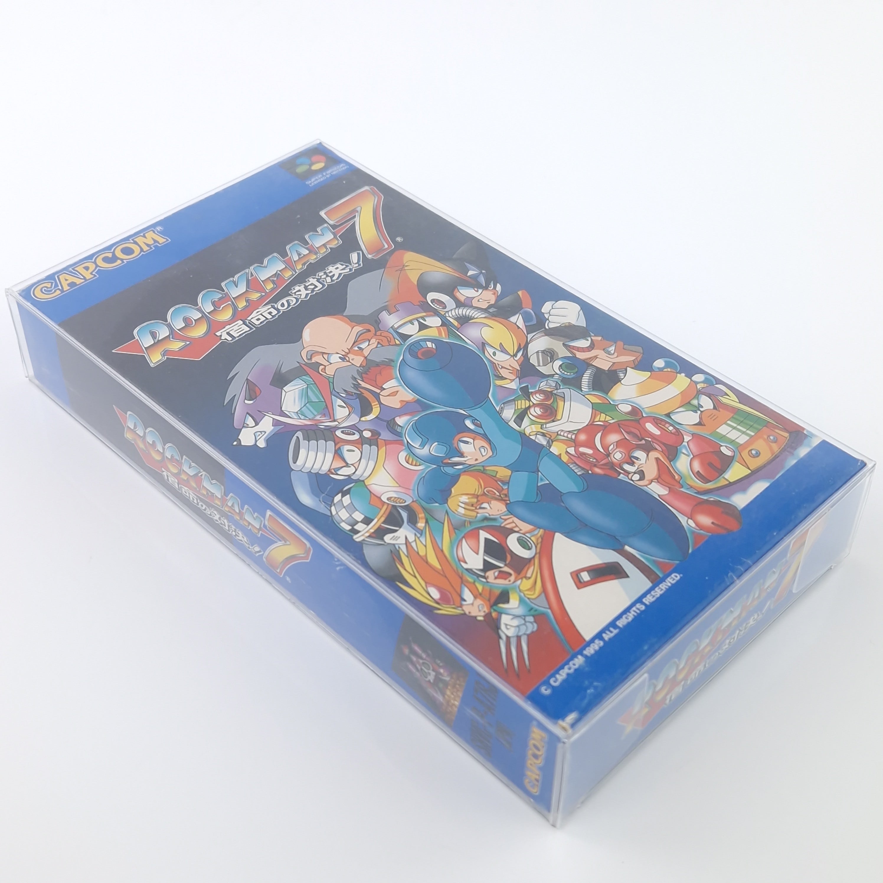 Super Nintendo Spiel – Rockman 7 Mega Man (OVP JAPAN)