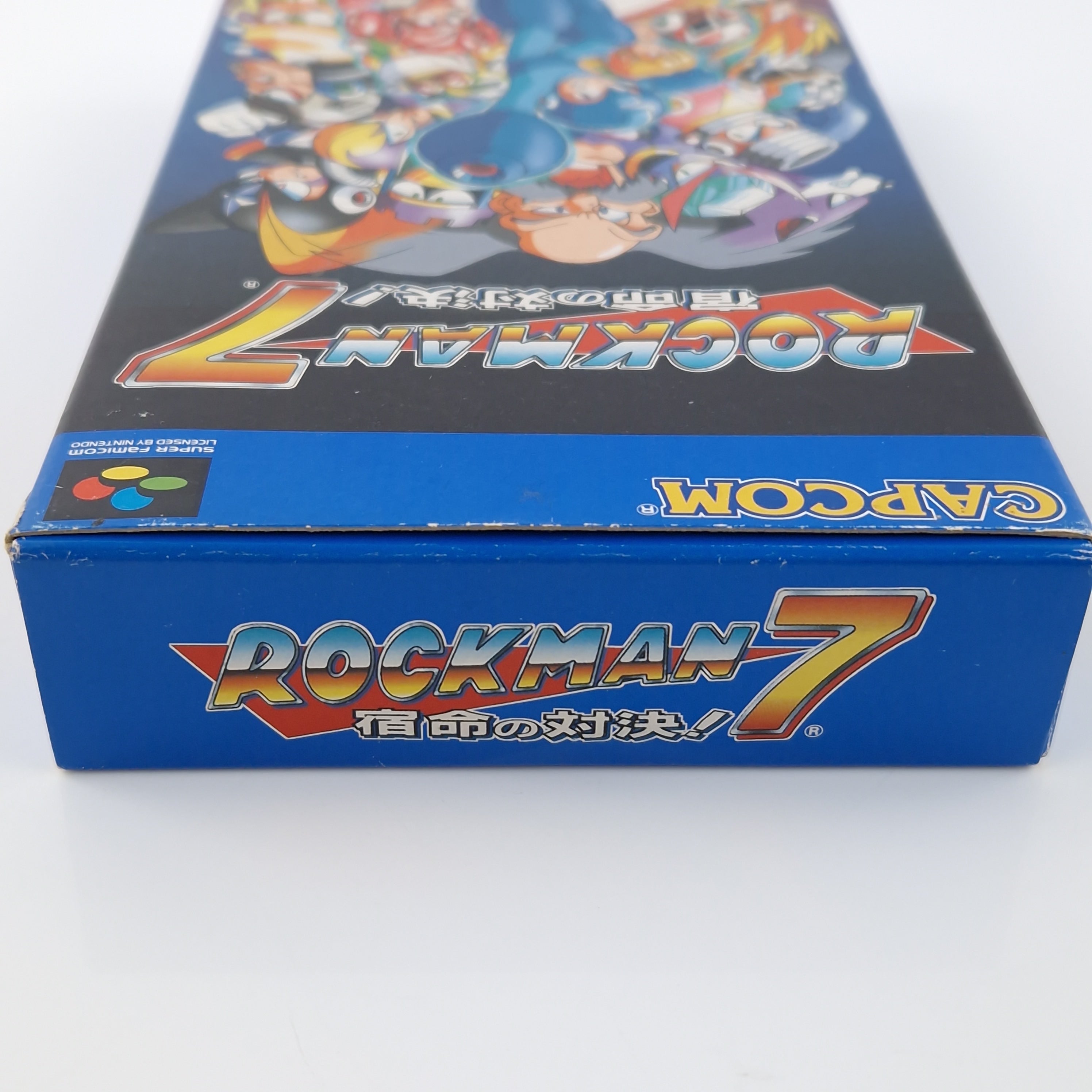 Super Nintendo Spiel – Rockman 7 Mega Man (OVP JAPAN)