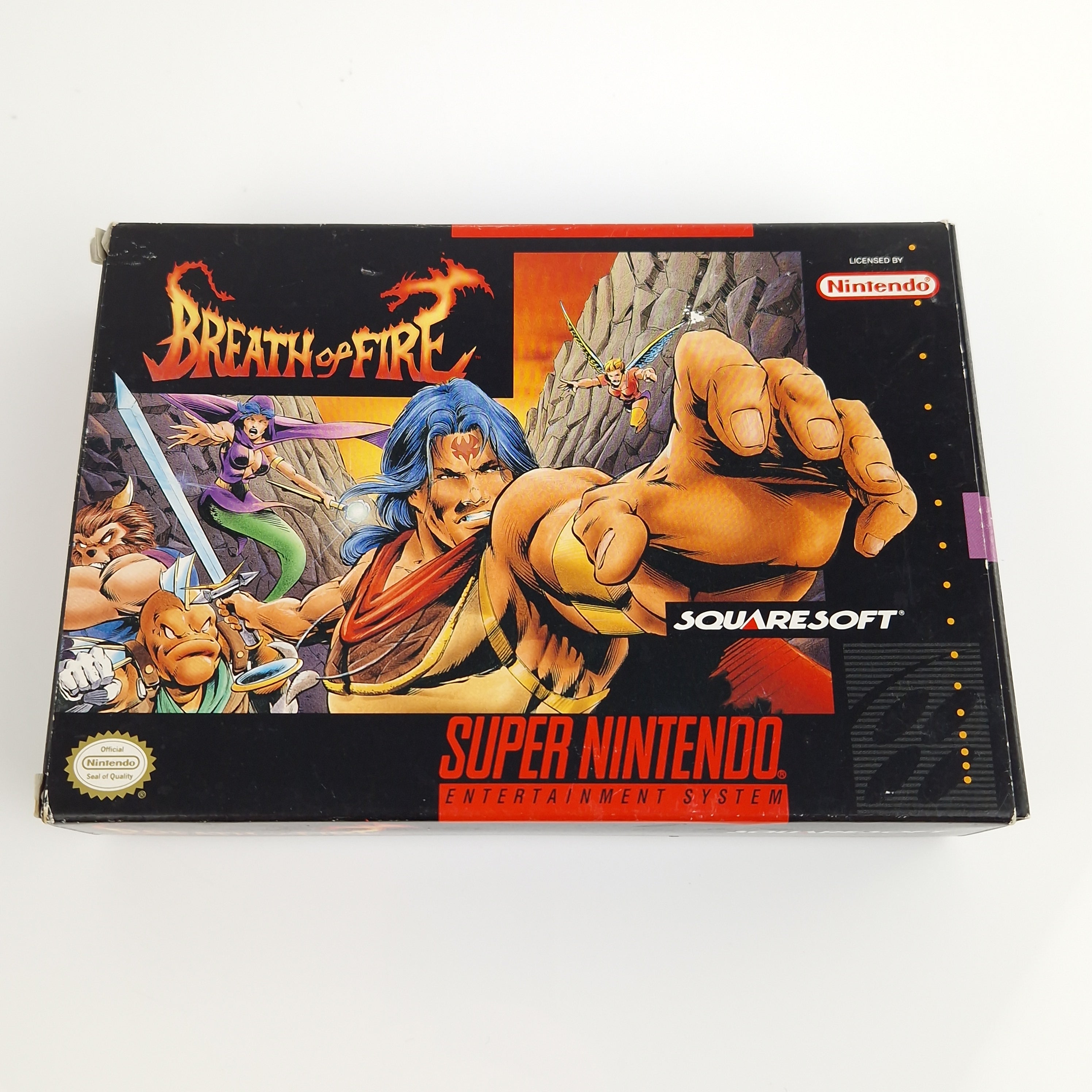 Super Nintendo Spiel – Breath of Fire Game Secrets OVP