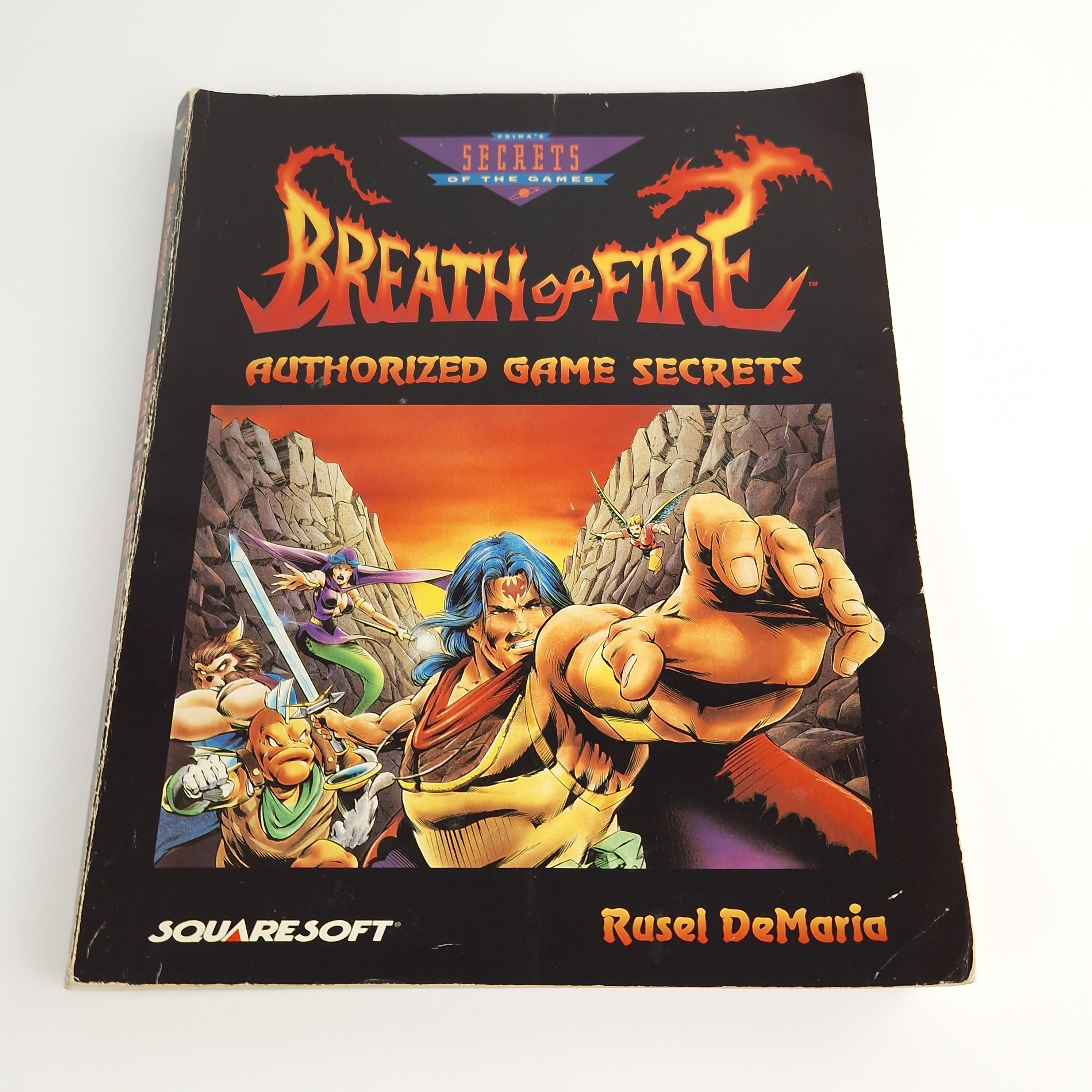 Super Nintendo Spiel – Breath of Fire Game Secrets OVP