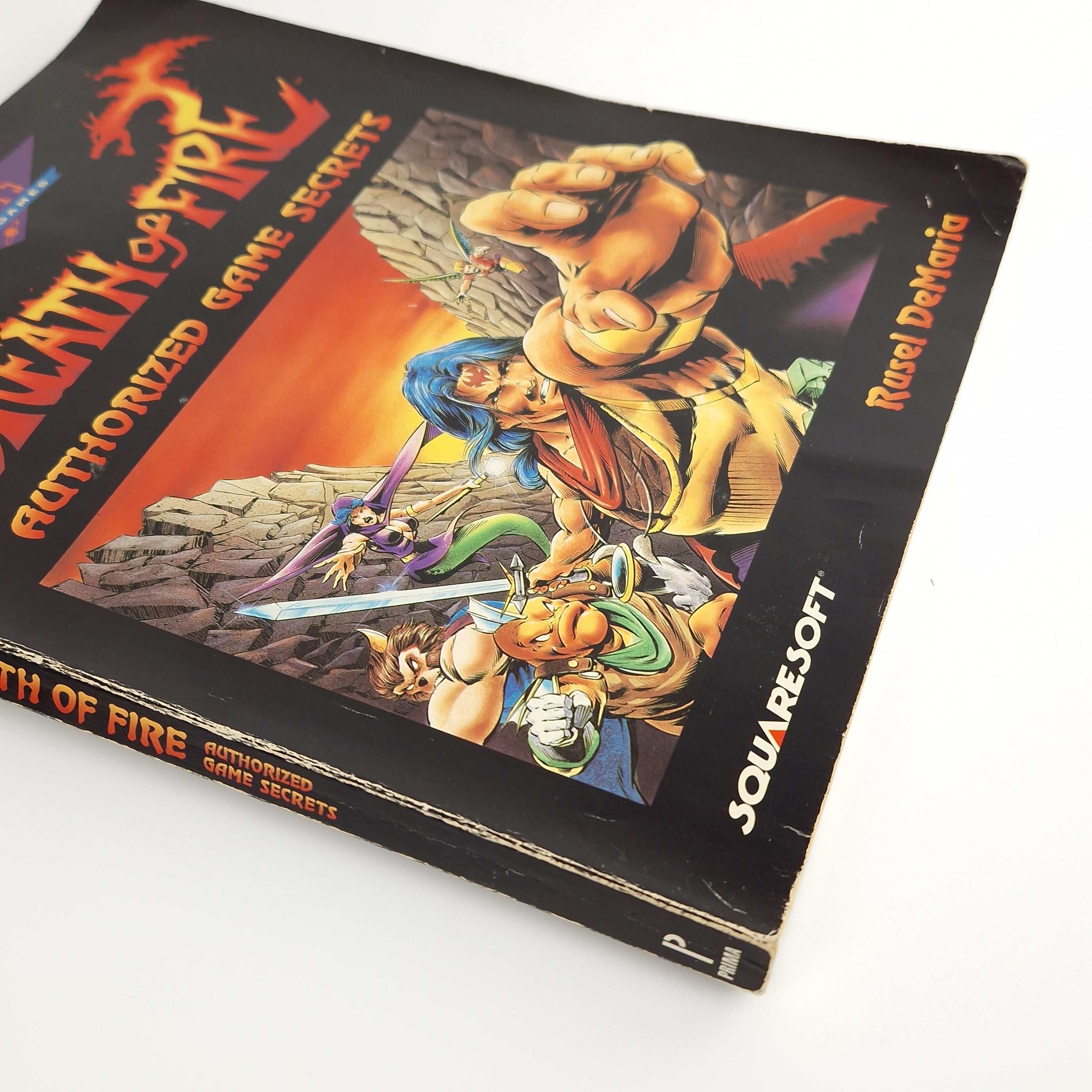 Super Nintendo Spiel – Breath of Fire Game Secrets OVP