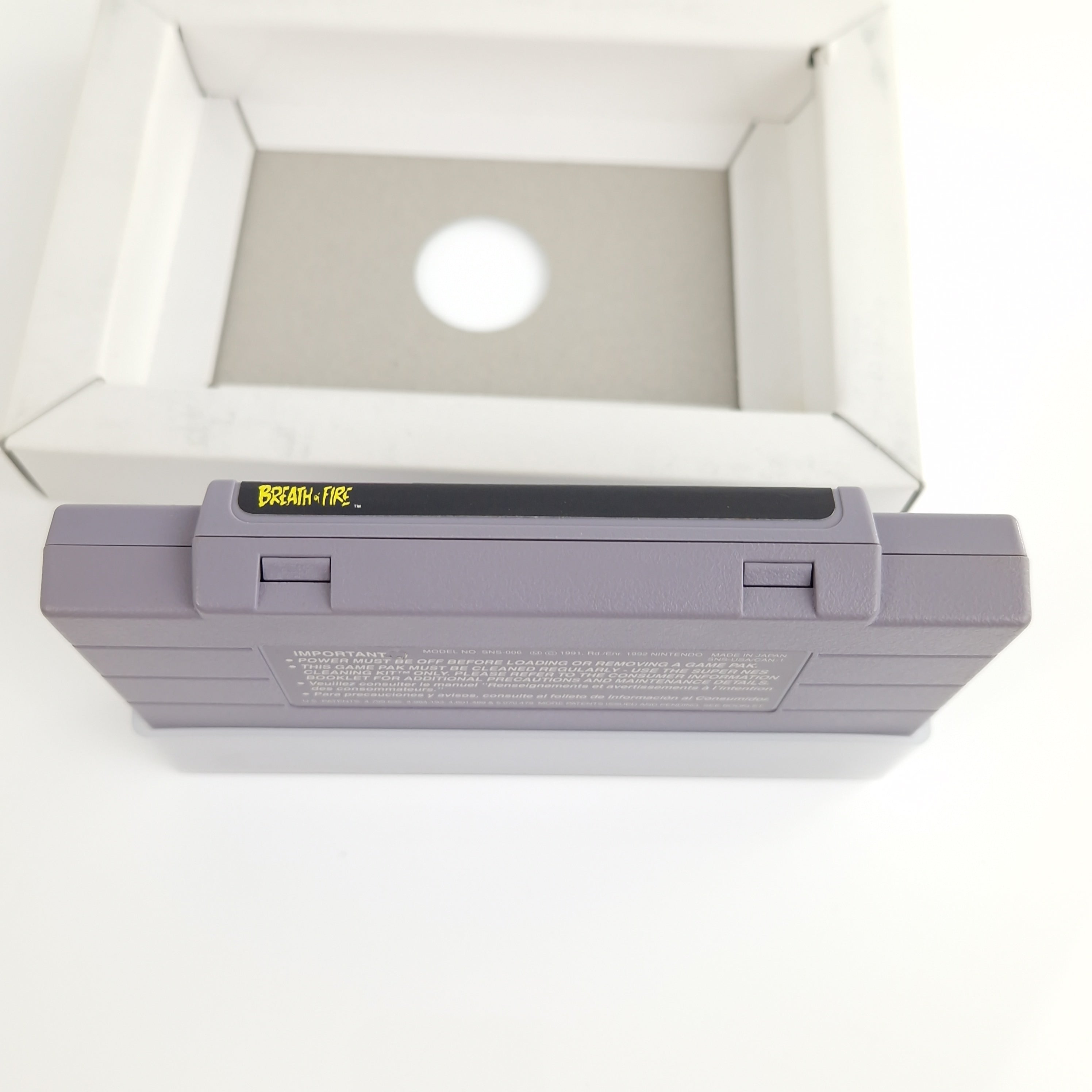 Super Nintendo Spiel – Breath of Fire Game Secrets OVP