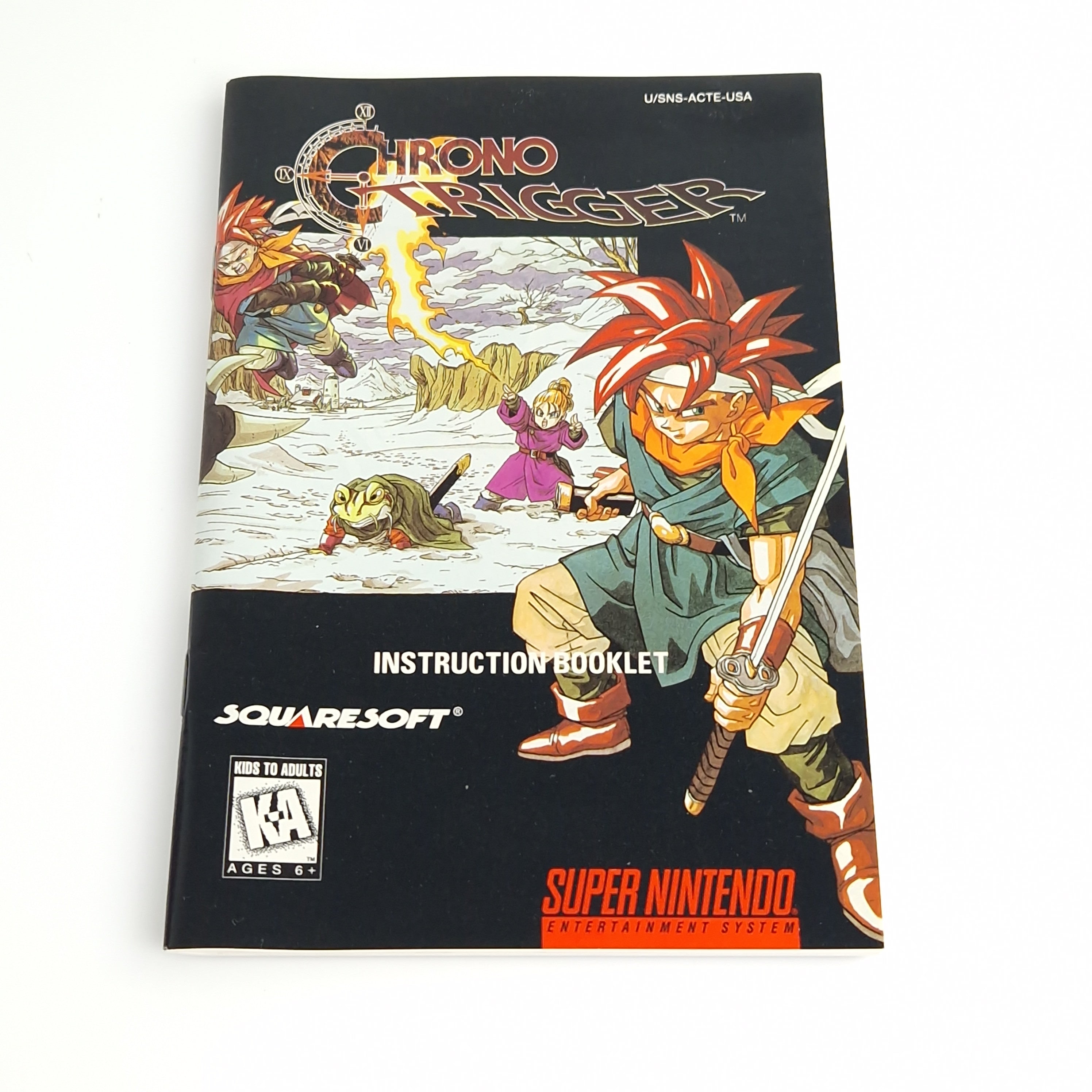 Super Nintendo Spiel – Chrono Trigger OVP Acryl Case SNES