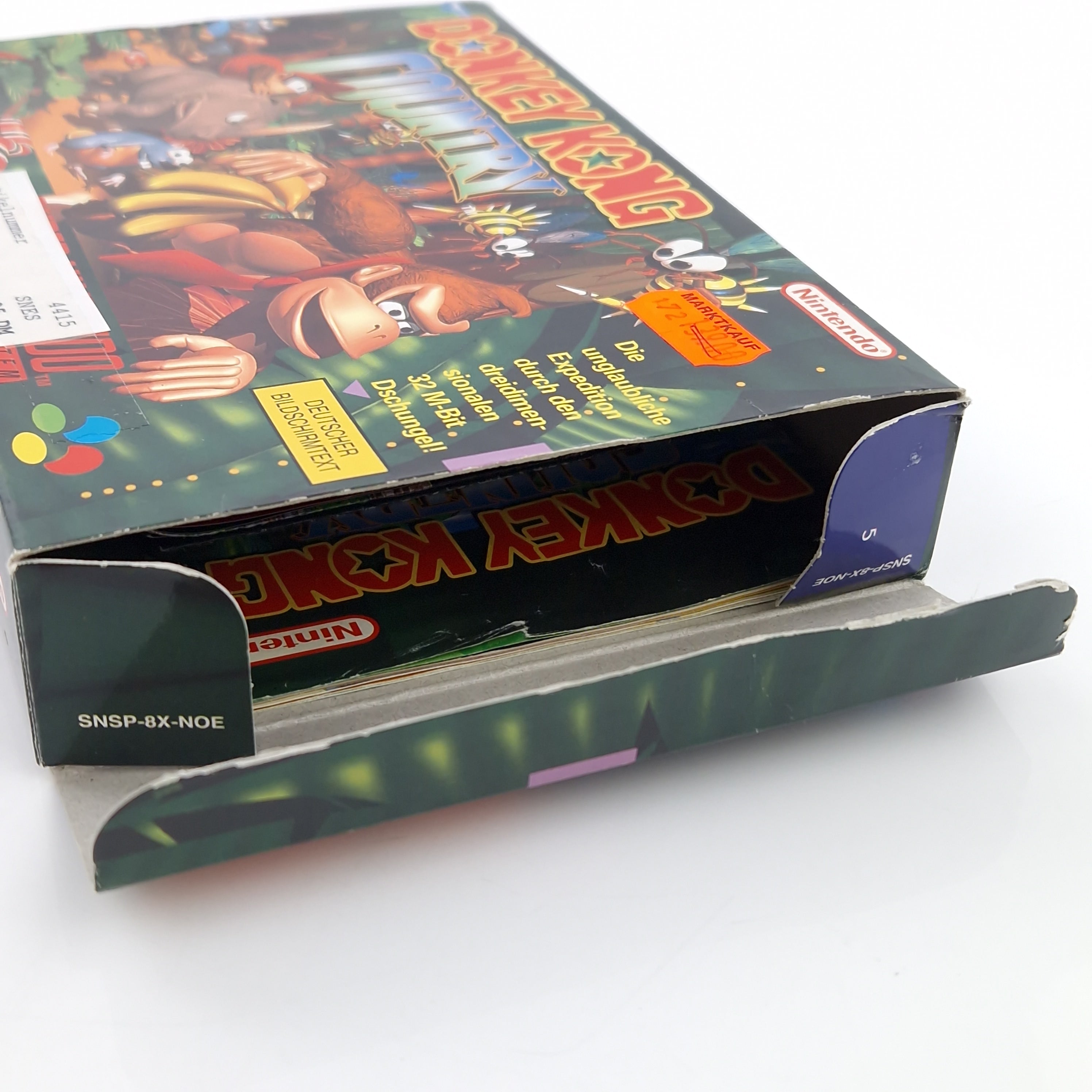 Super Nintendo Spiel – Donkey Kong Country 1 OVP PAL