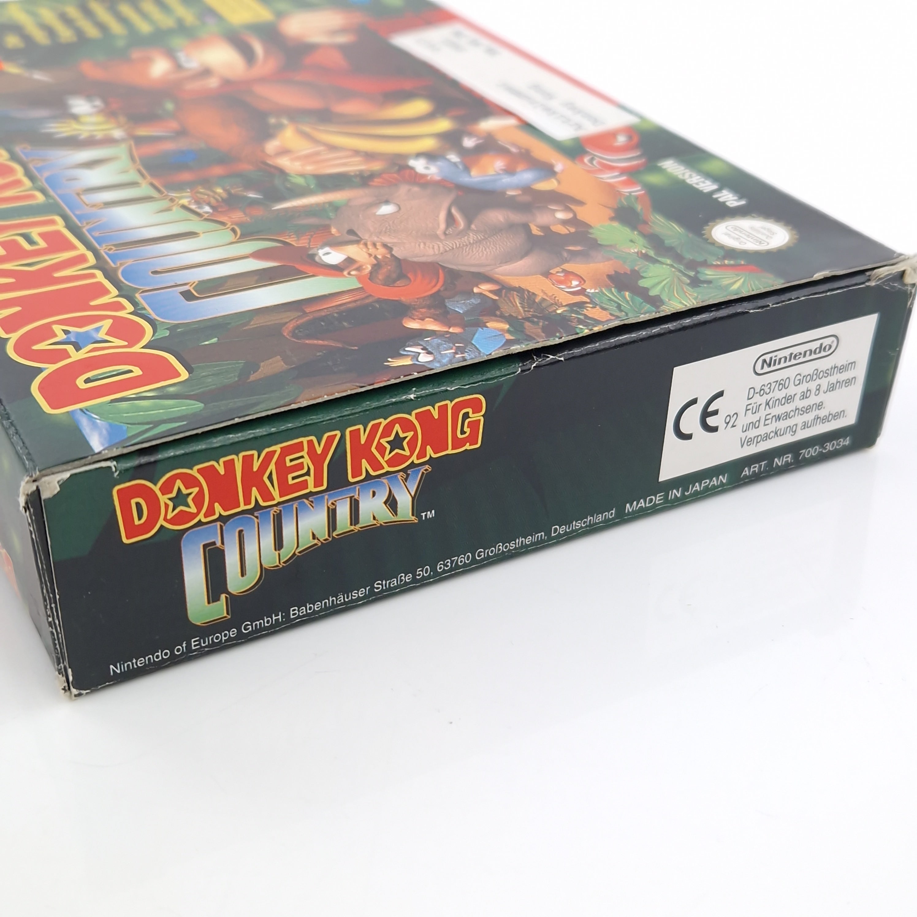 Super Nintendo Spiel – Donkey Kong Country 1 OVP PAL