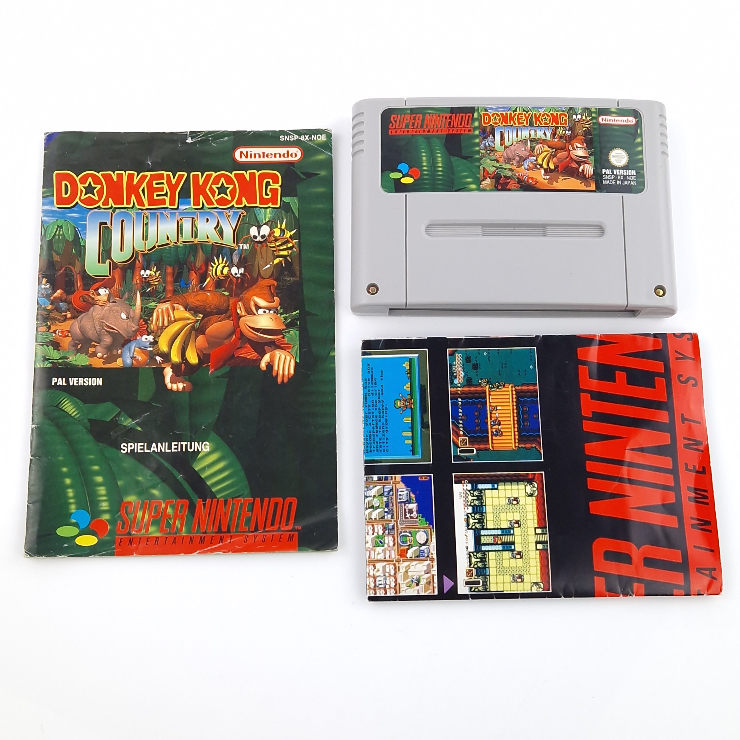 Super Nintendo Spiel – Donkey Kong Country 1 OVP PAL