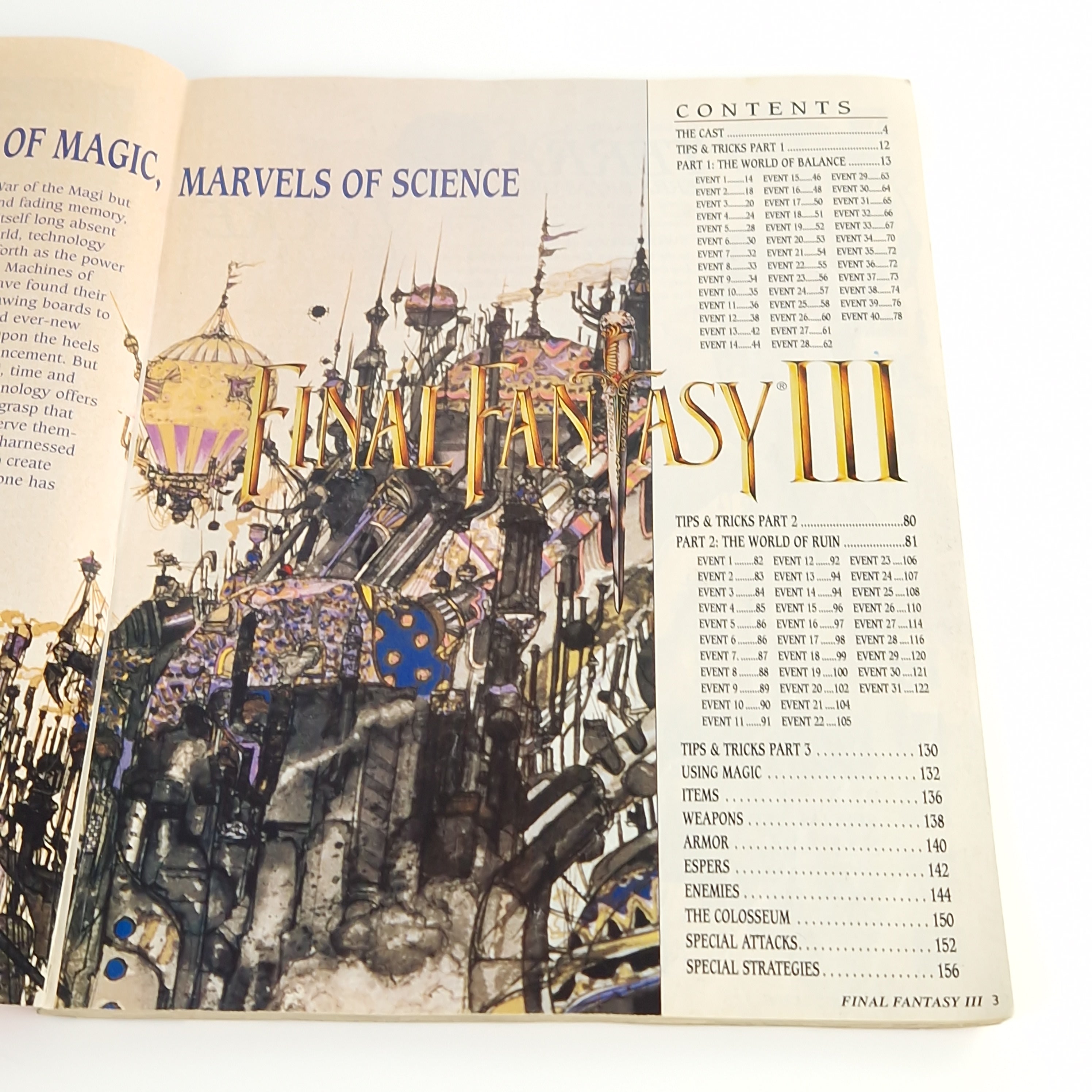 Super Nintendo Spiel – Final Fantasy III OVP SNES USA