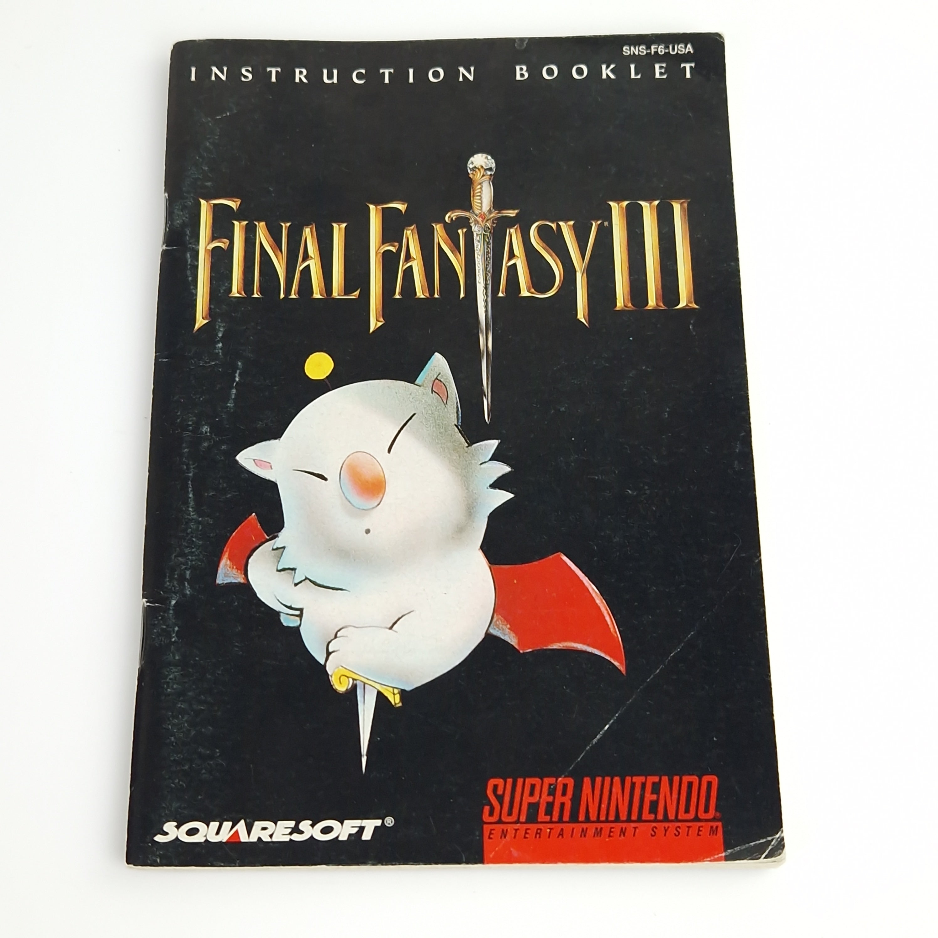 Super Nintendo Spiel – Final Fantasy III OVP SNES USA