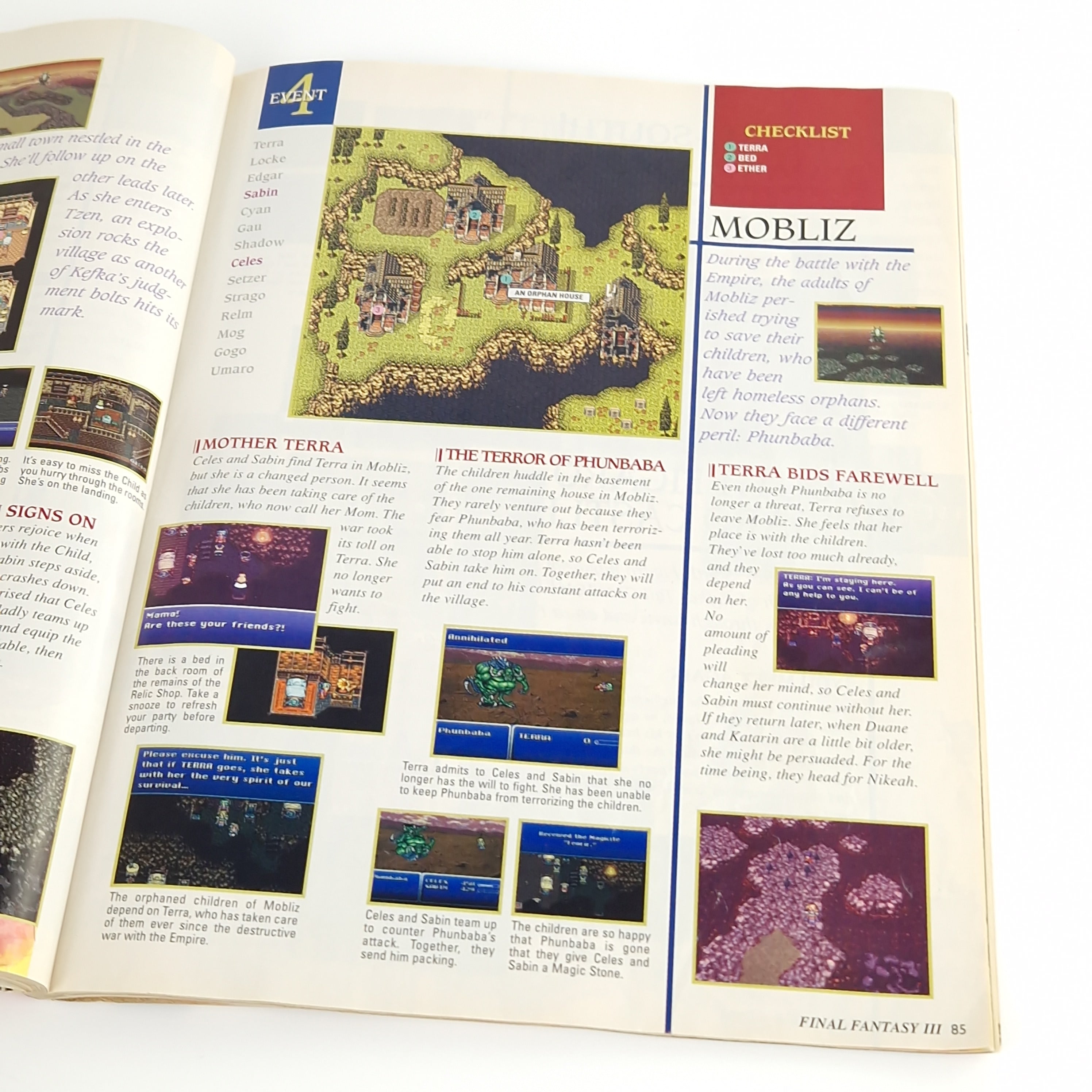 Super Nintendo Spiel – Final Fantasy III OVP SNES USA