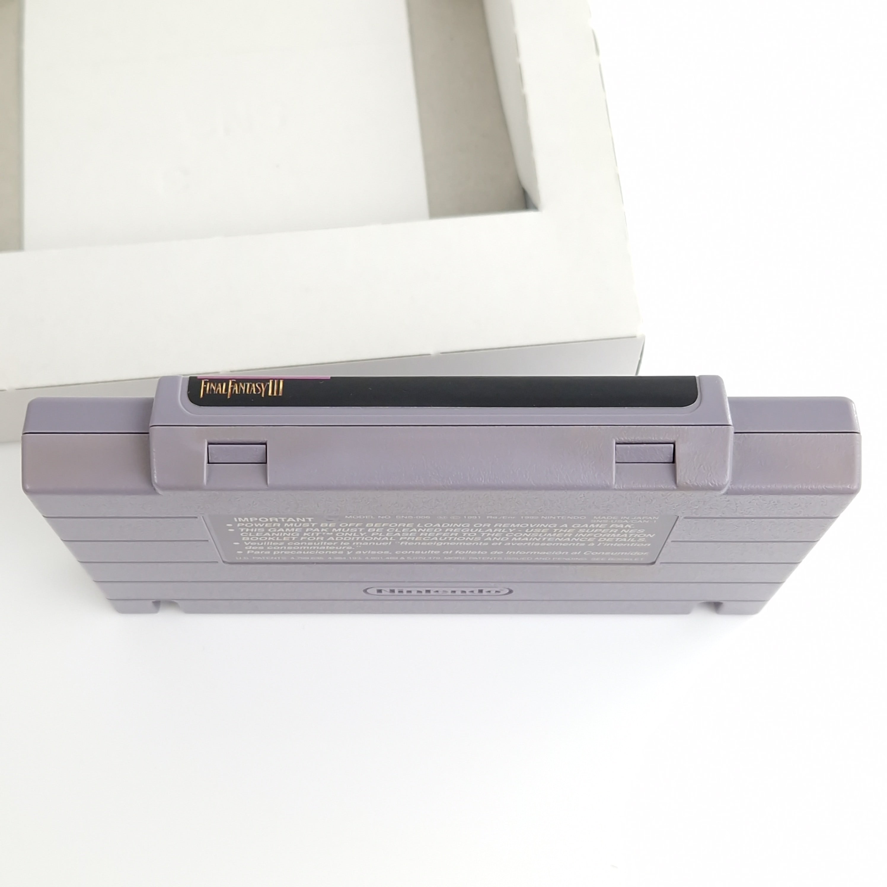 Super Nintendo Spiel – Final Fantasy III OVP SNES USA