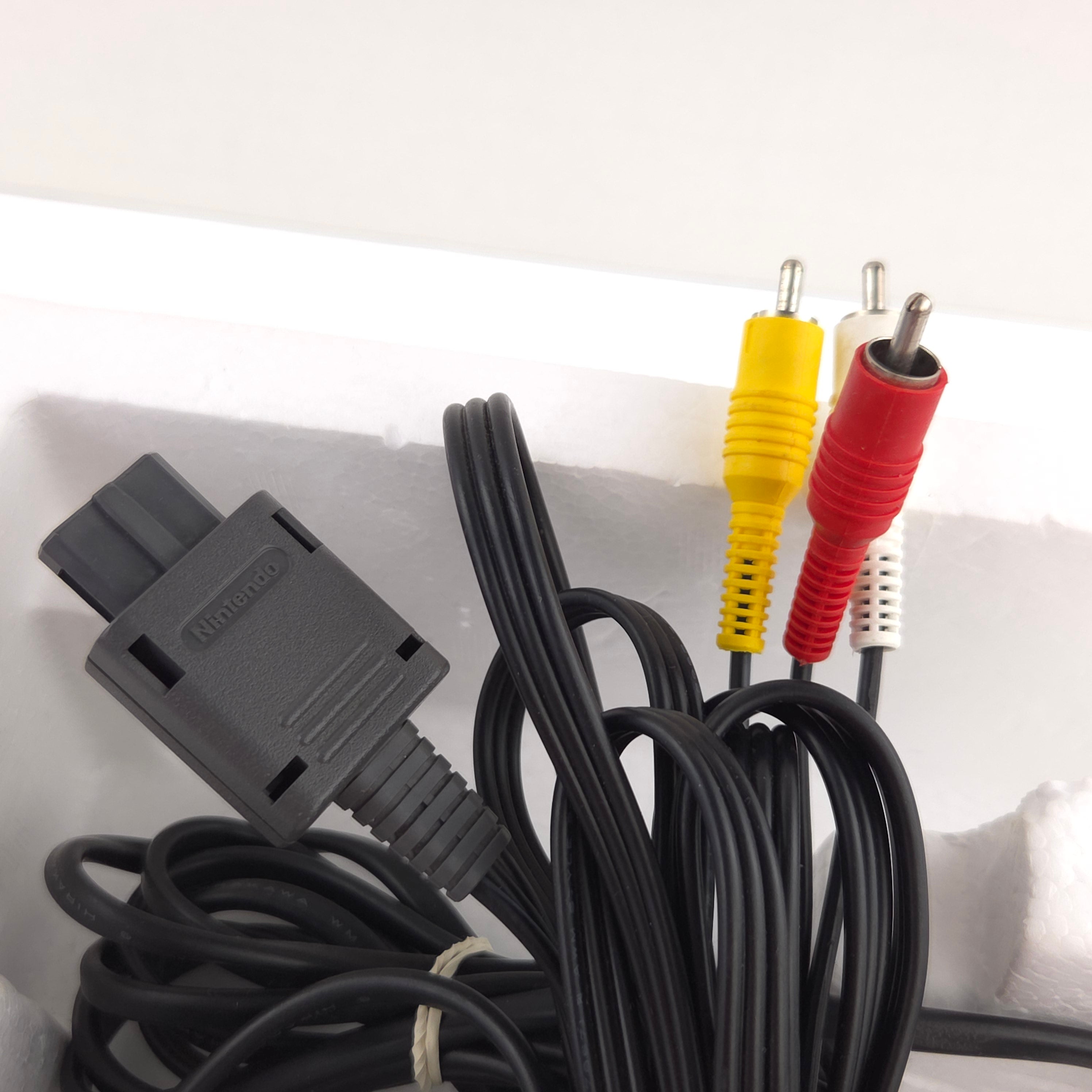 Super Nintendo Konsole – Super Mario World Bundle OVP PAL