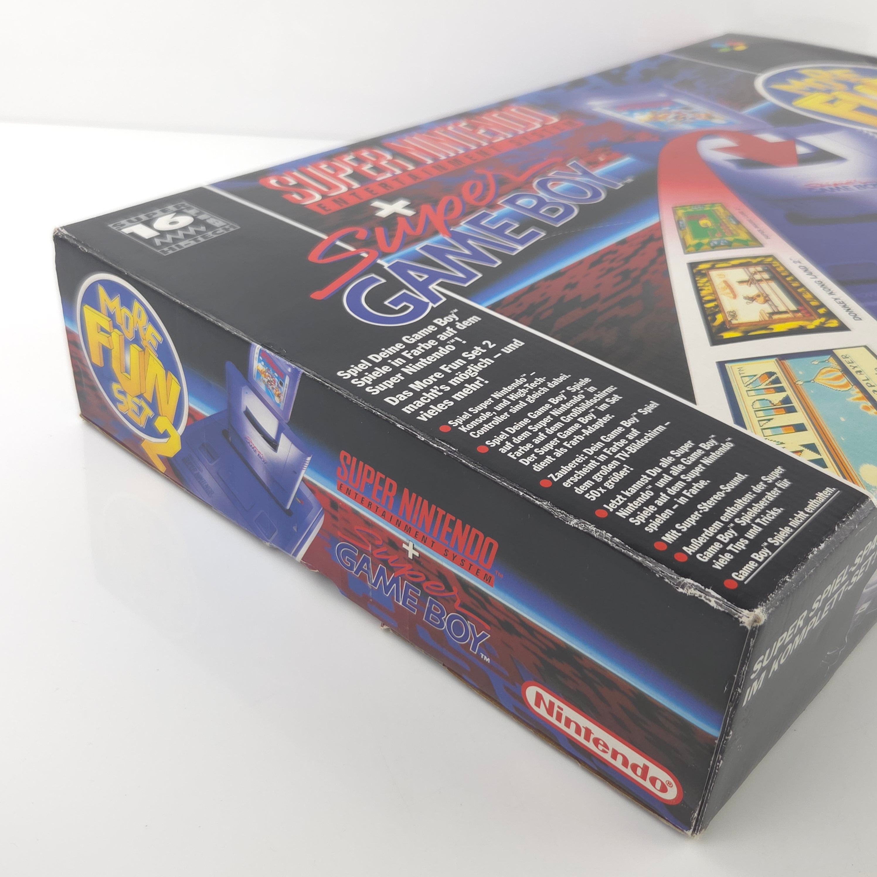 Super Nintendo Konsole More Fun Set PAL NOE