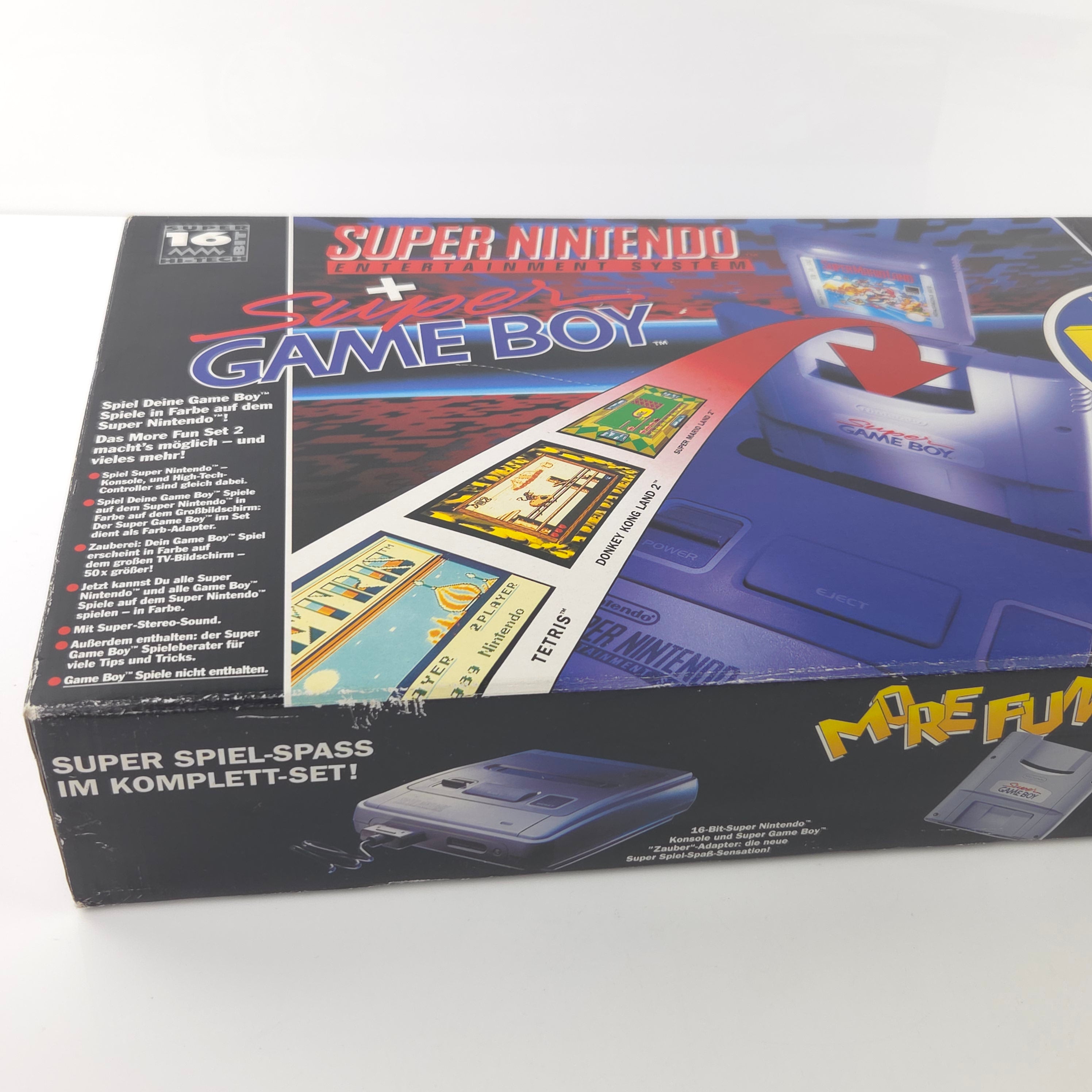 Super Nintendo Konsole More Fun Set PAL NOE